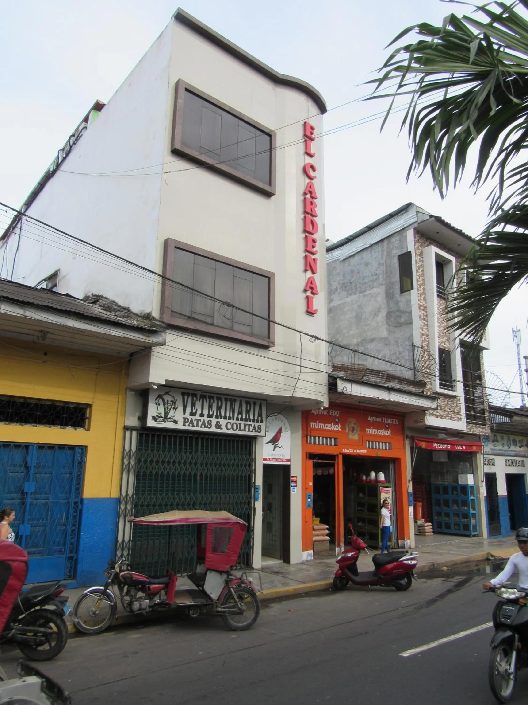 Property building in Alojamiento El Cardenal