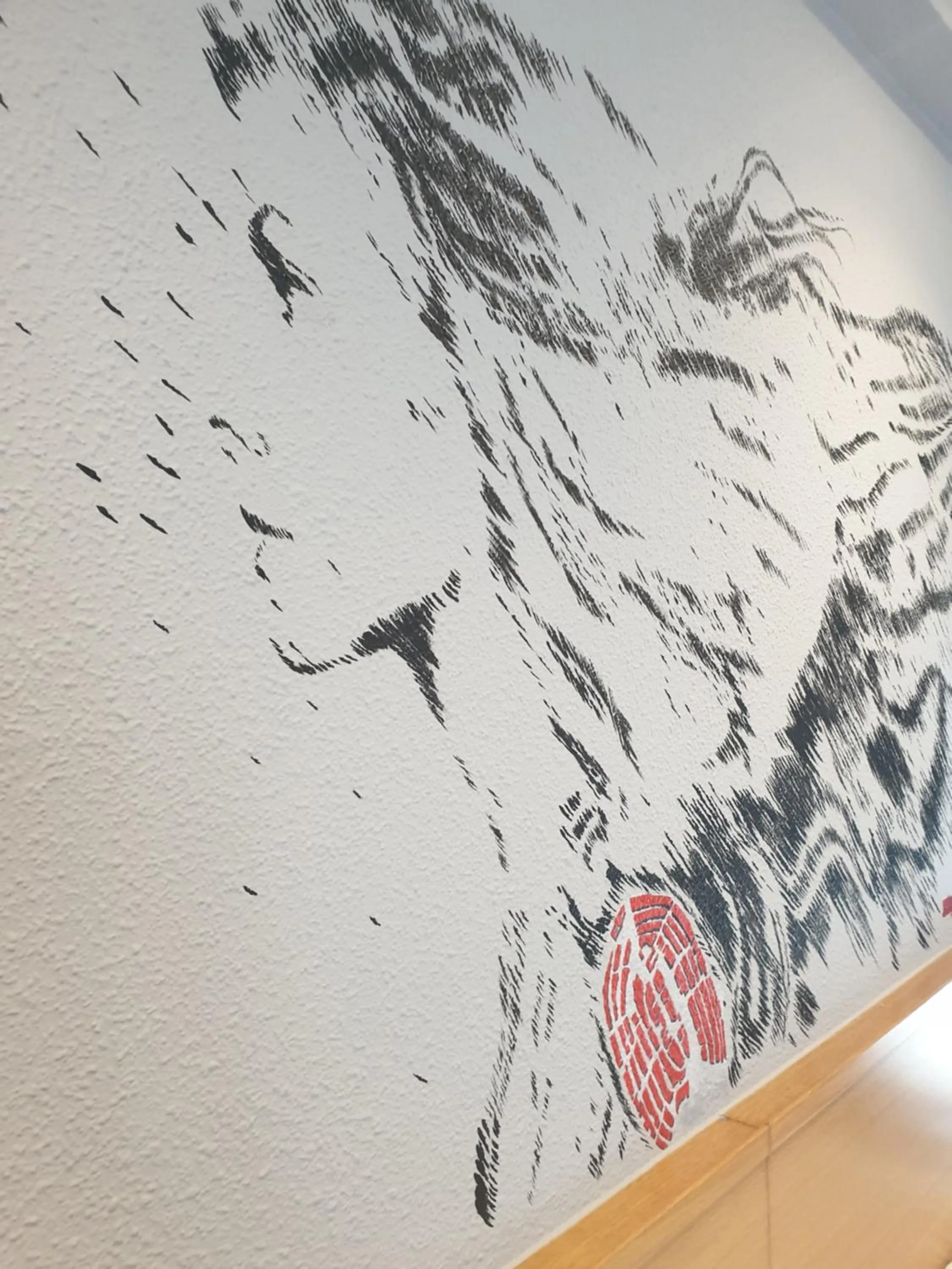 Decorative detail in Hotel Arts - Gasteiz Centro