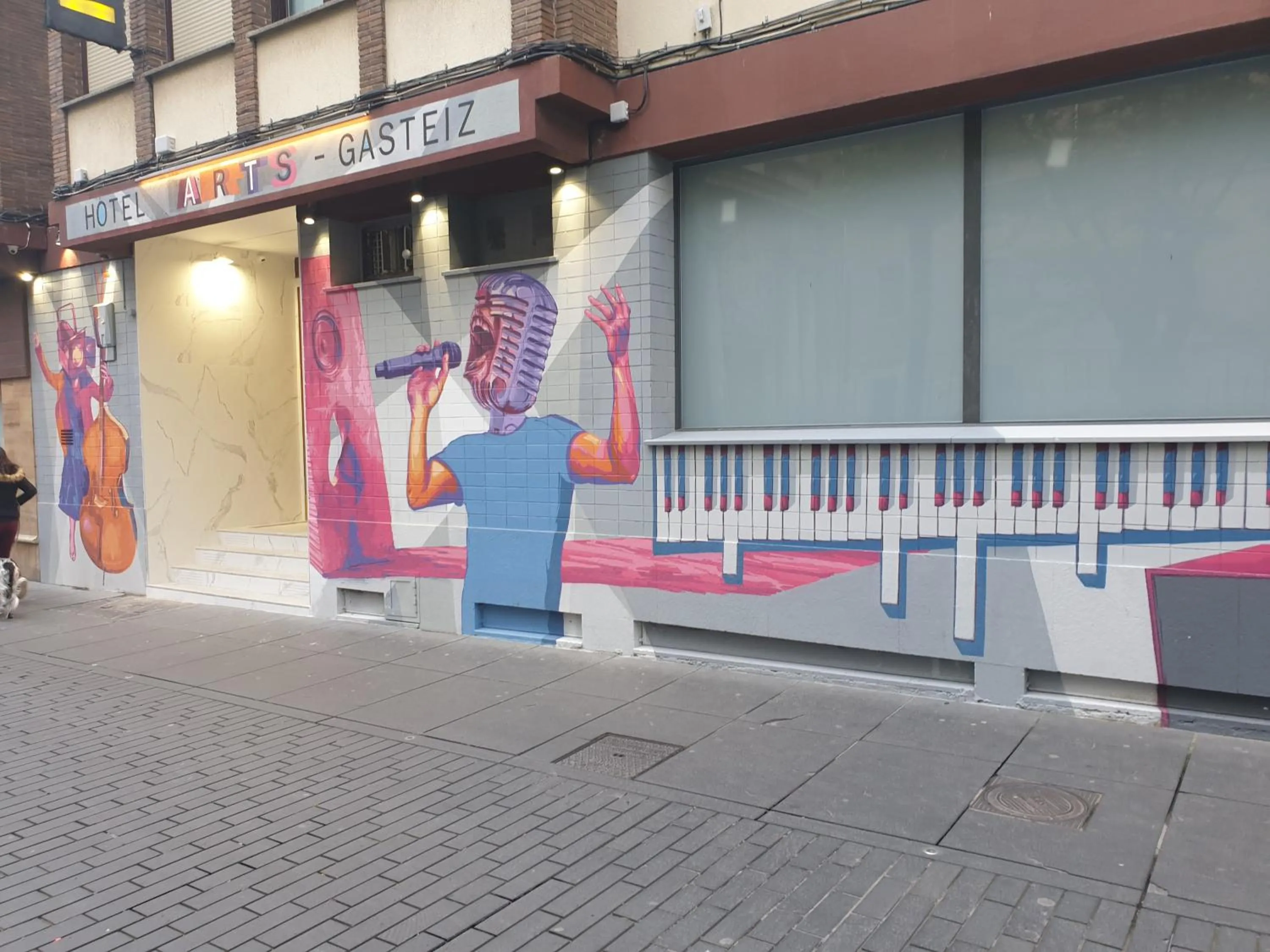 Facade/entrance in Hotel Arts - Gasteiz Centro