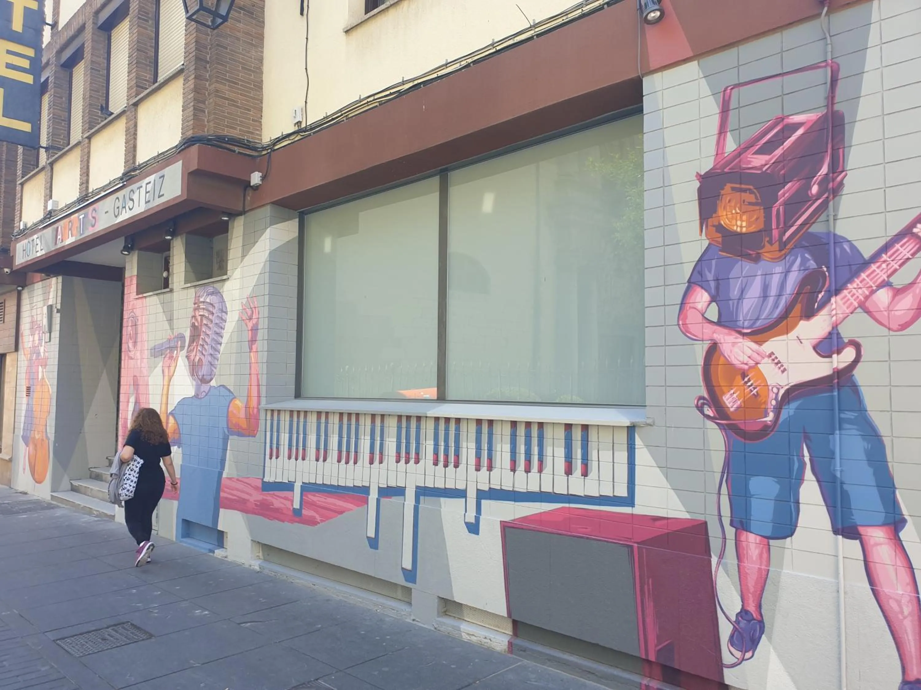 Facade/entrance in Hotel Arts - Gasteiz Centro