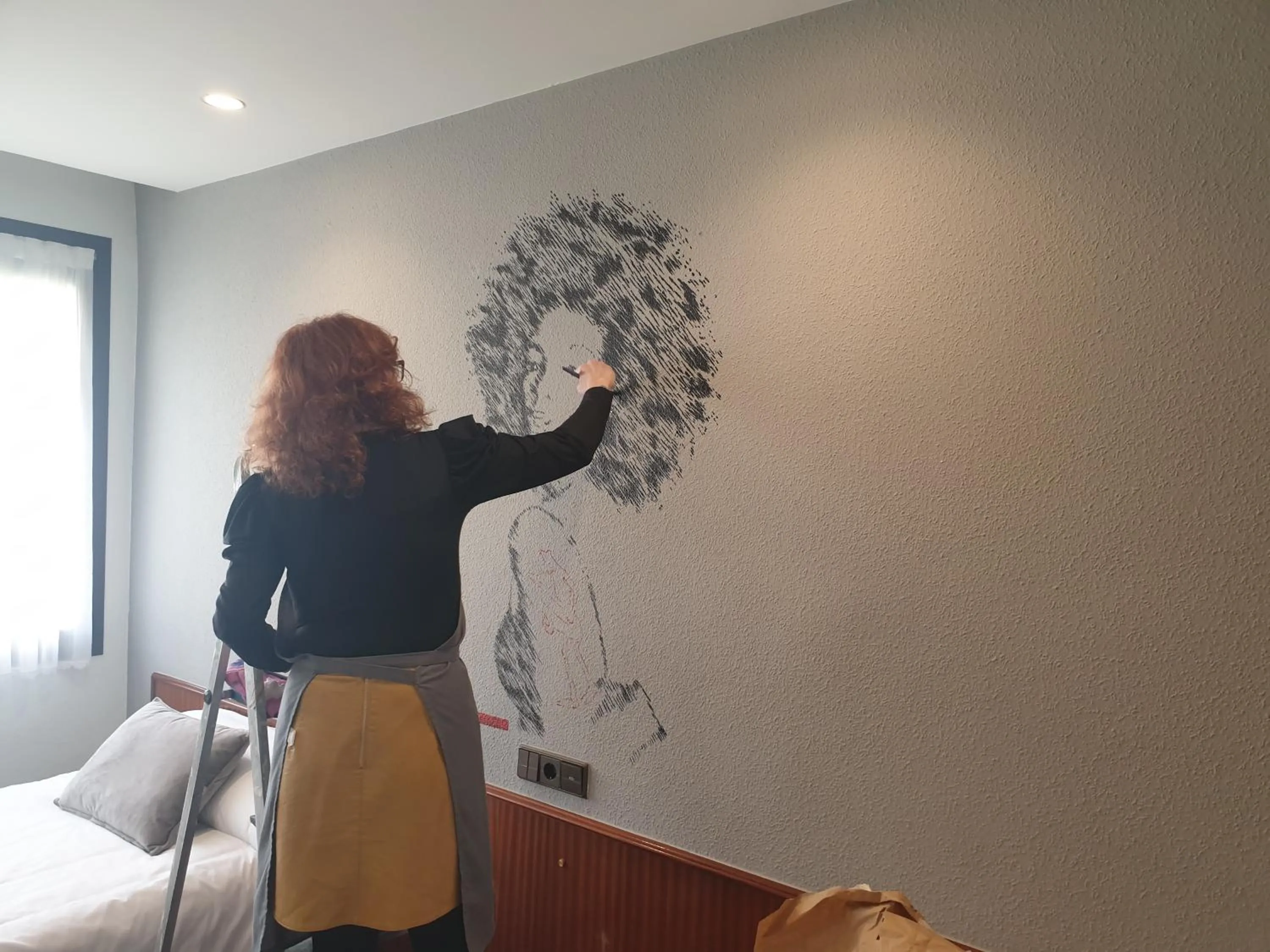 Decorative detail in Hotel Arts - Gasteiz Centro