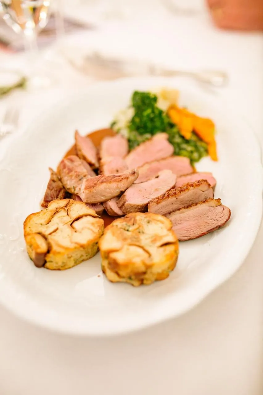 Food and drinks in Landgasthof Weisses Lamm