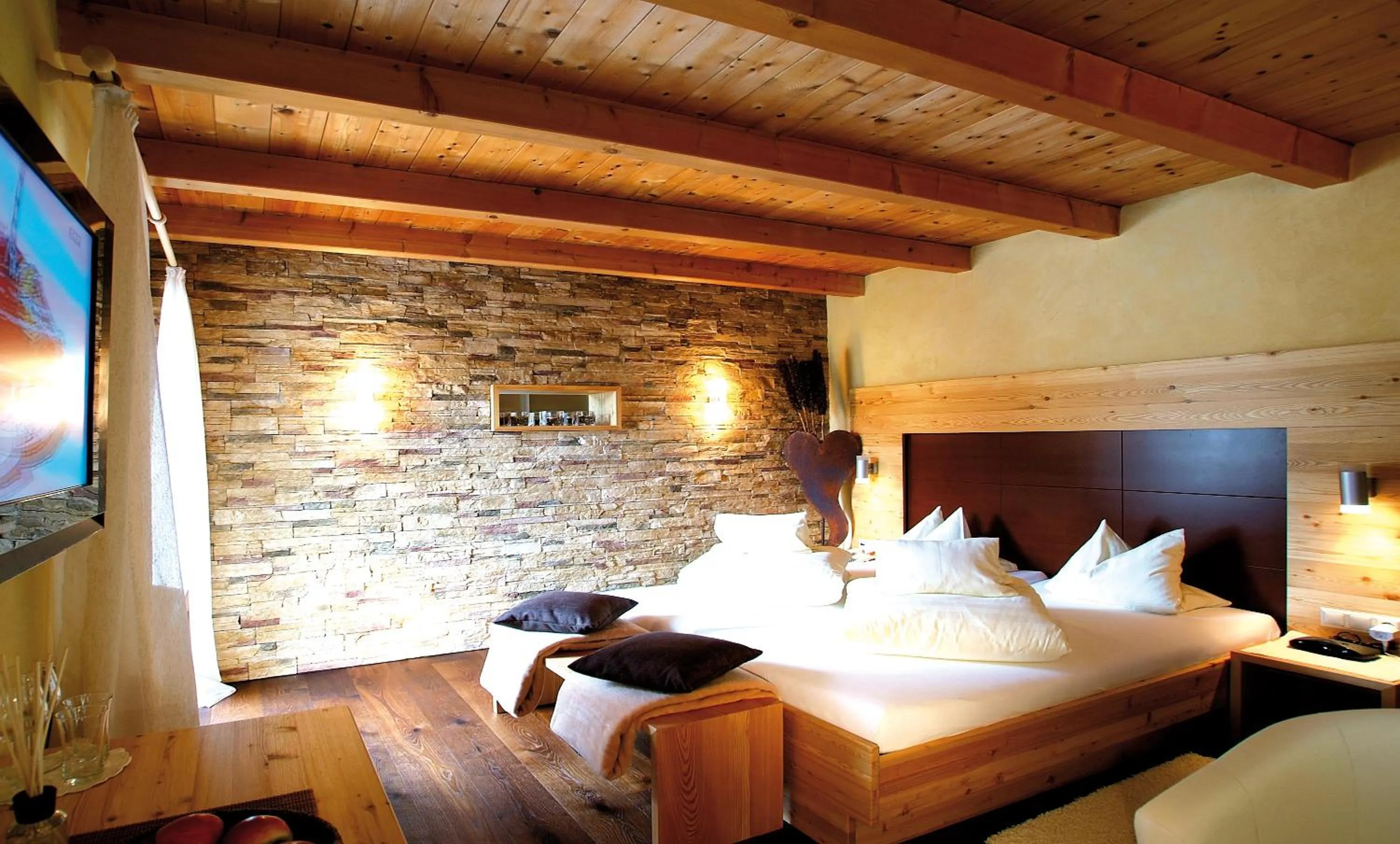 Bedroom, Bed in Hotel Riederhof- Urlaub mit WAU!