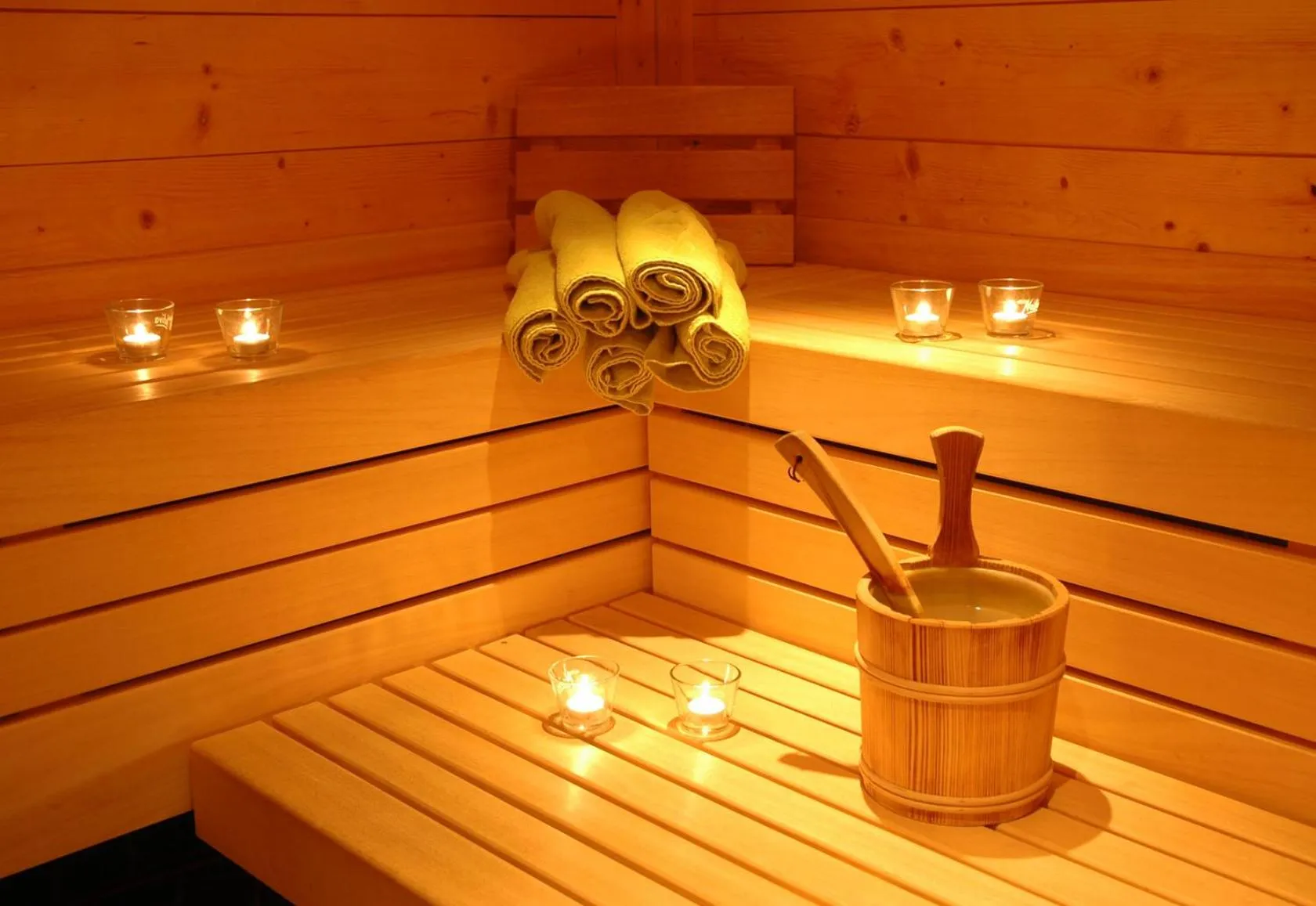 Sauna in Hotel Riederhof- Urlaub mit WAU!