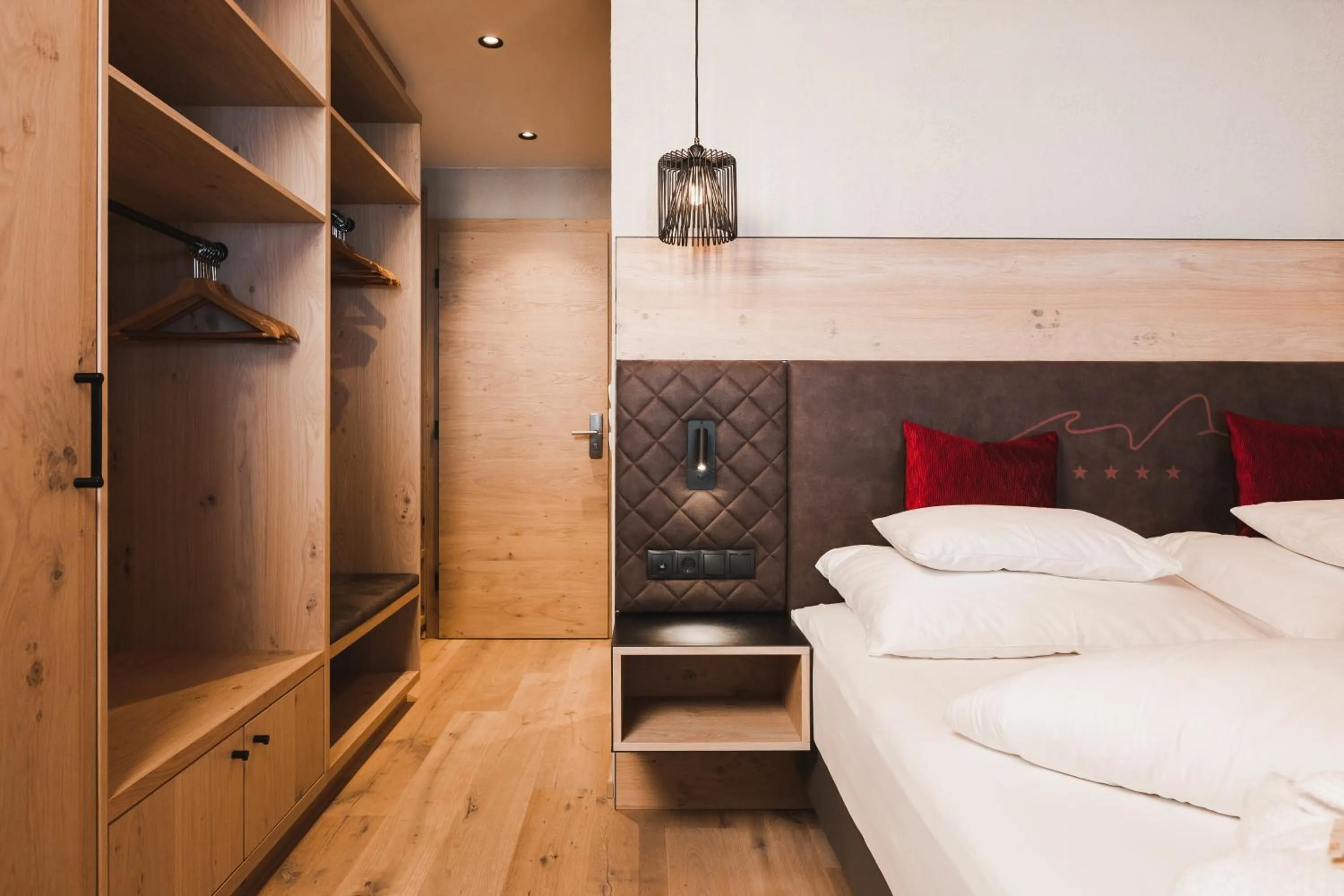 Bed in Hotel Riederhof- Urlaub mit WAU!