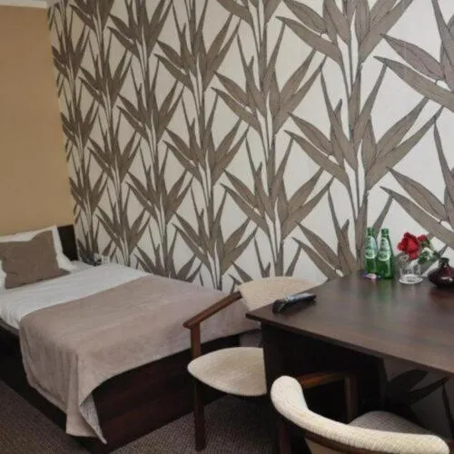 Bed in Aviator Hotel Restauracja & SPA