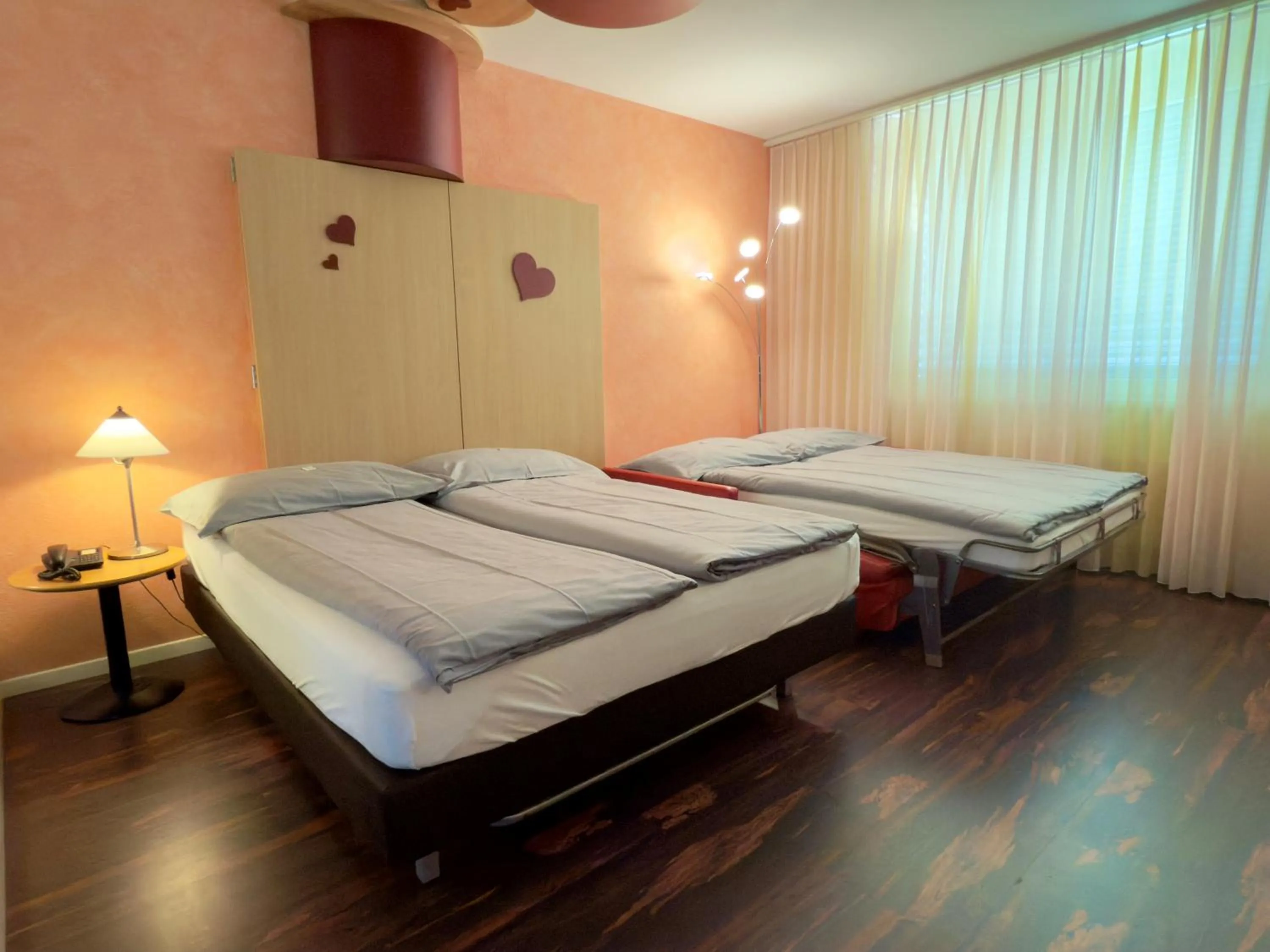 Bed in Hotel Restaurant Florida