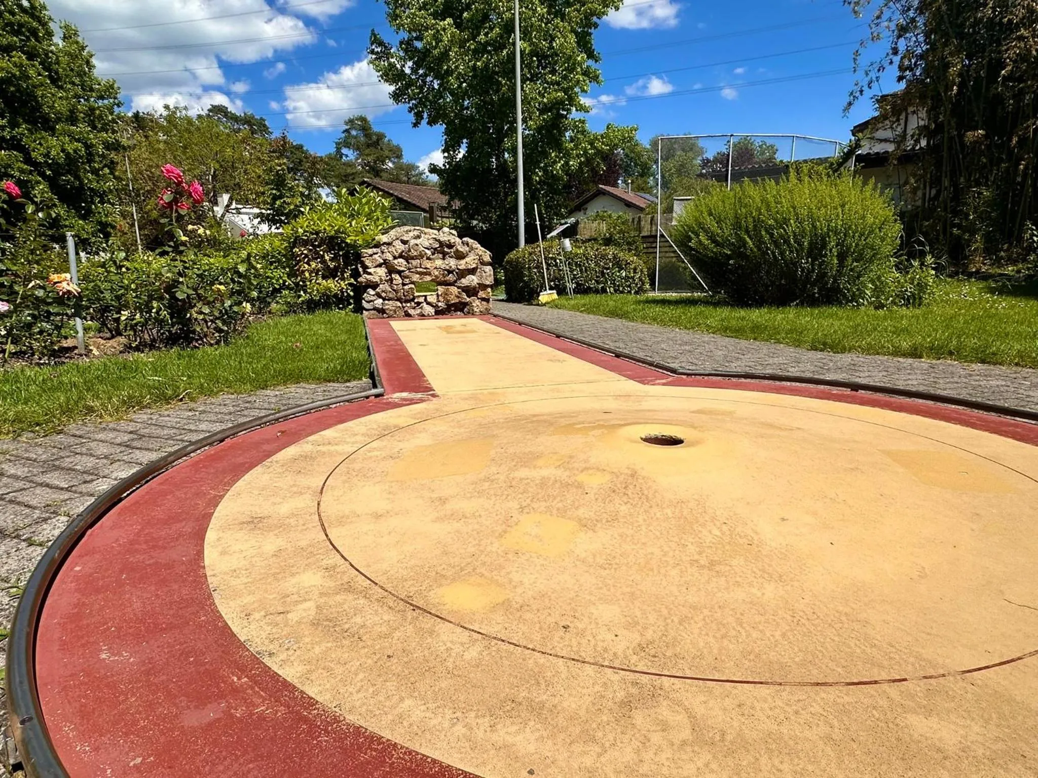 Minigolf in Hotel Restaurant Florida