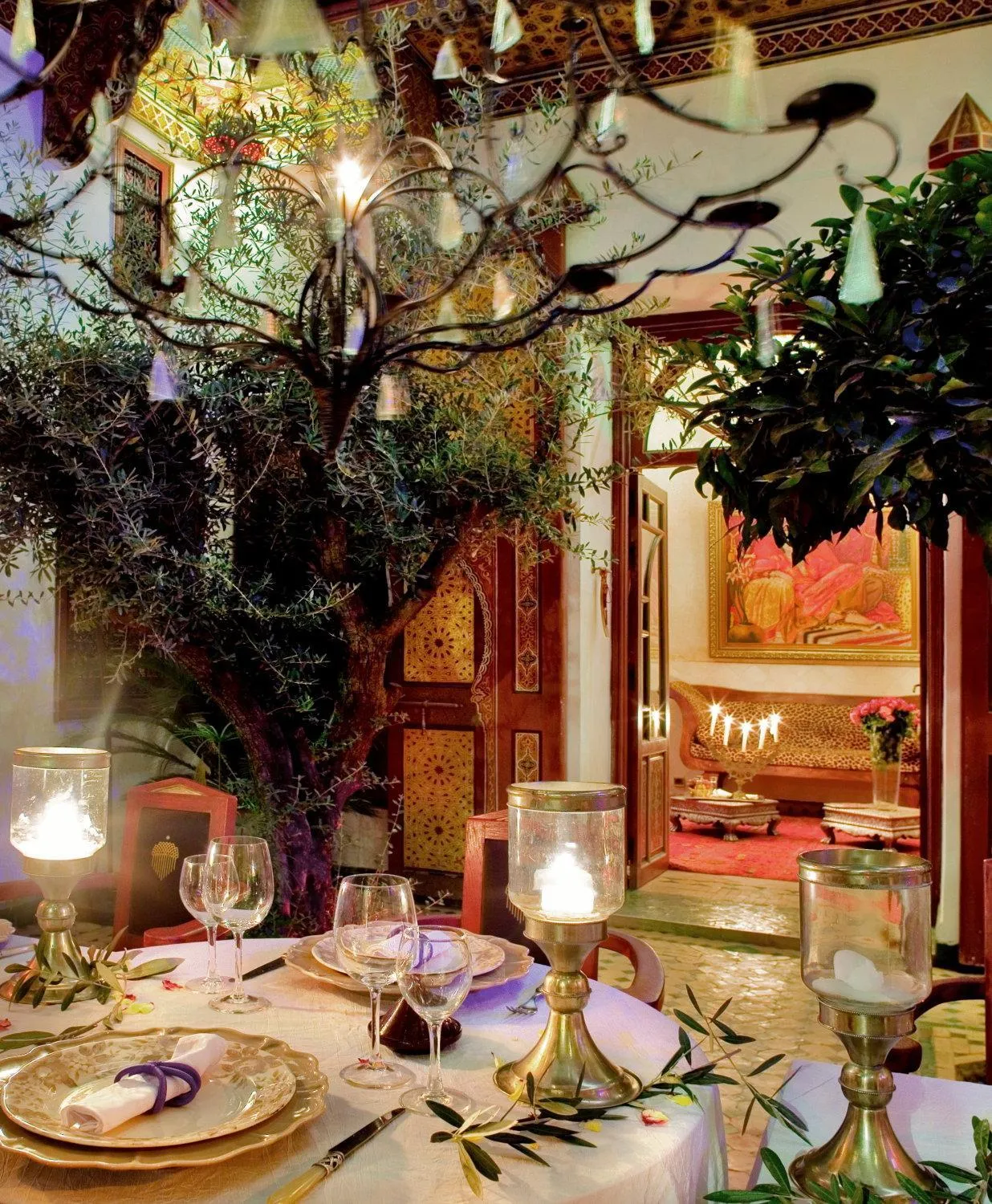 Restaurant/places to eat in Riad Ayadina & SPA