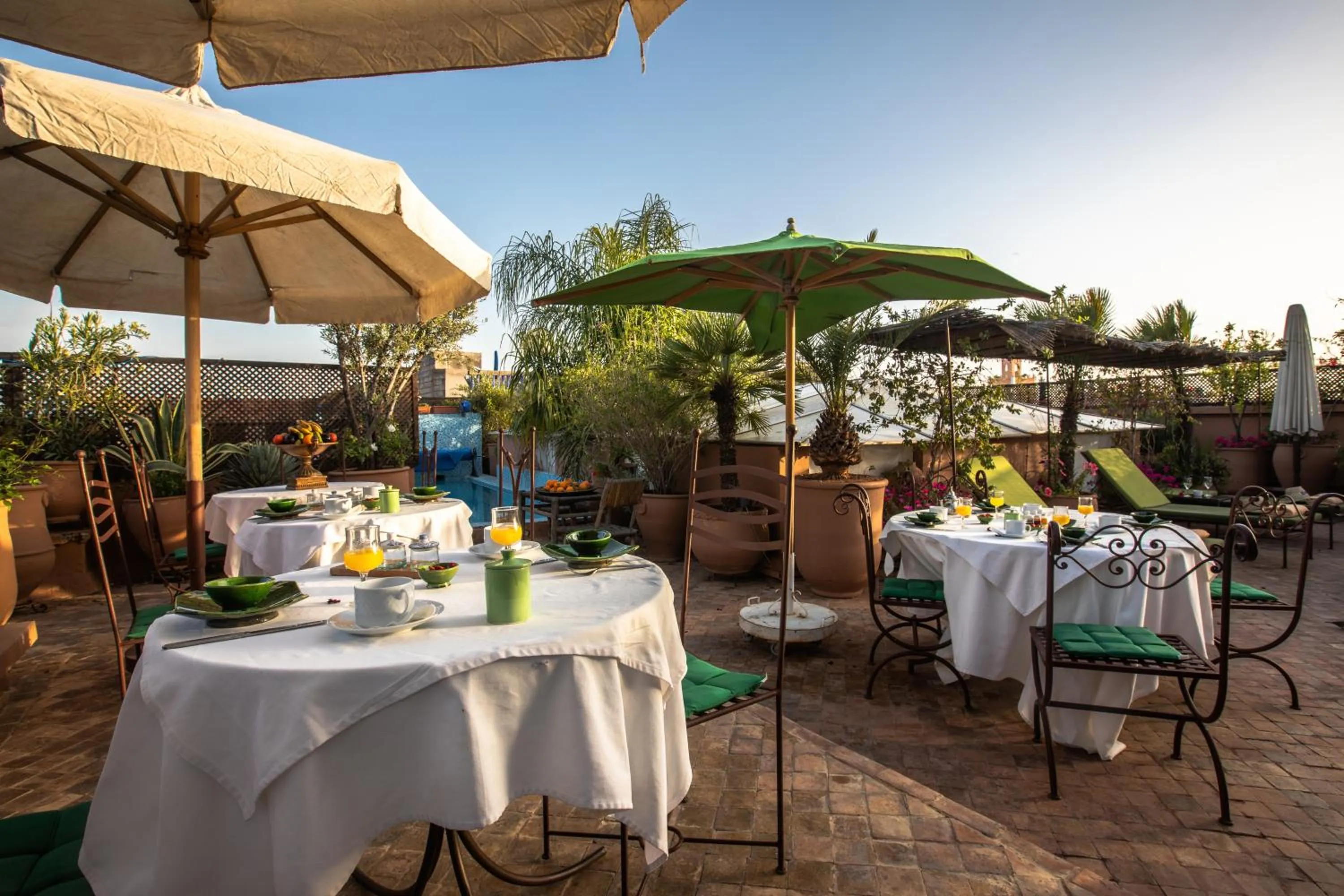 Garden in Riad Ayadina & SPA