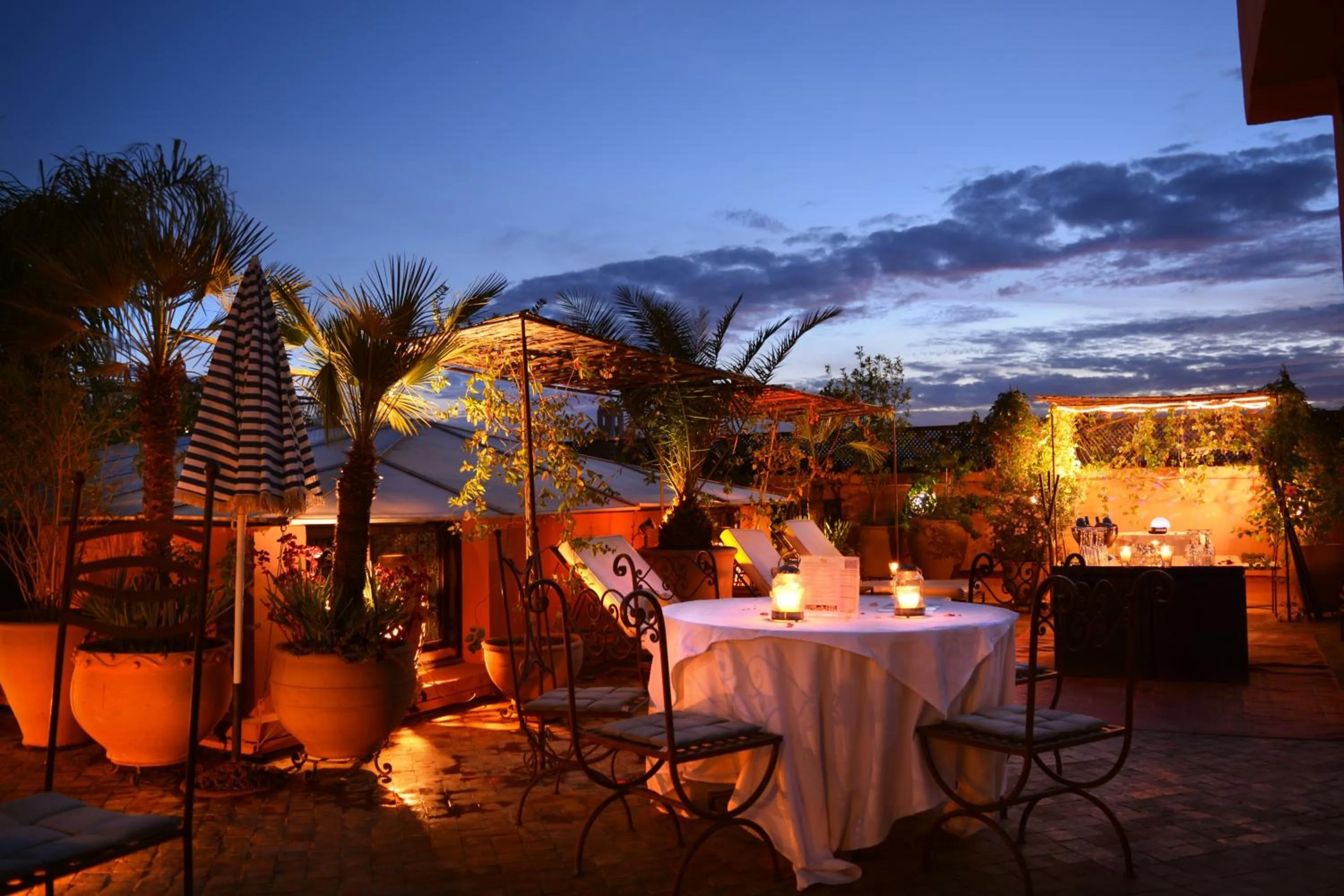 Patio in Riad Ayadina & SPA