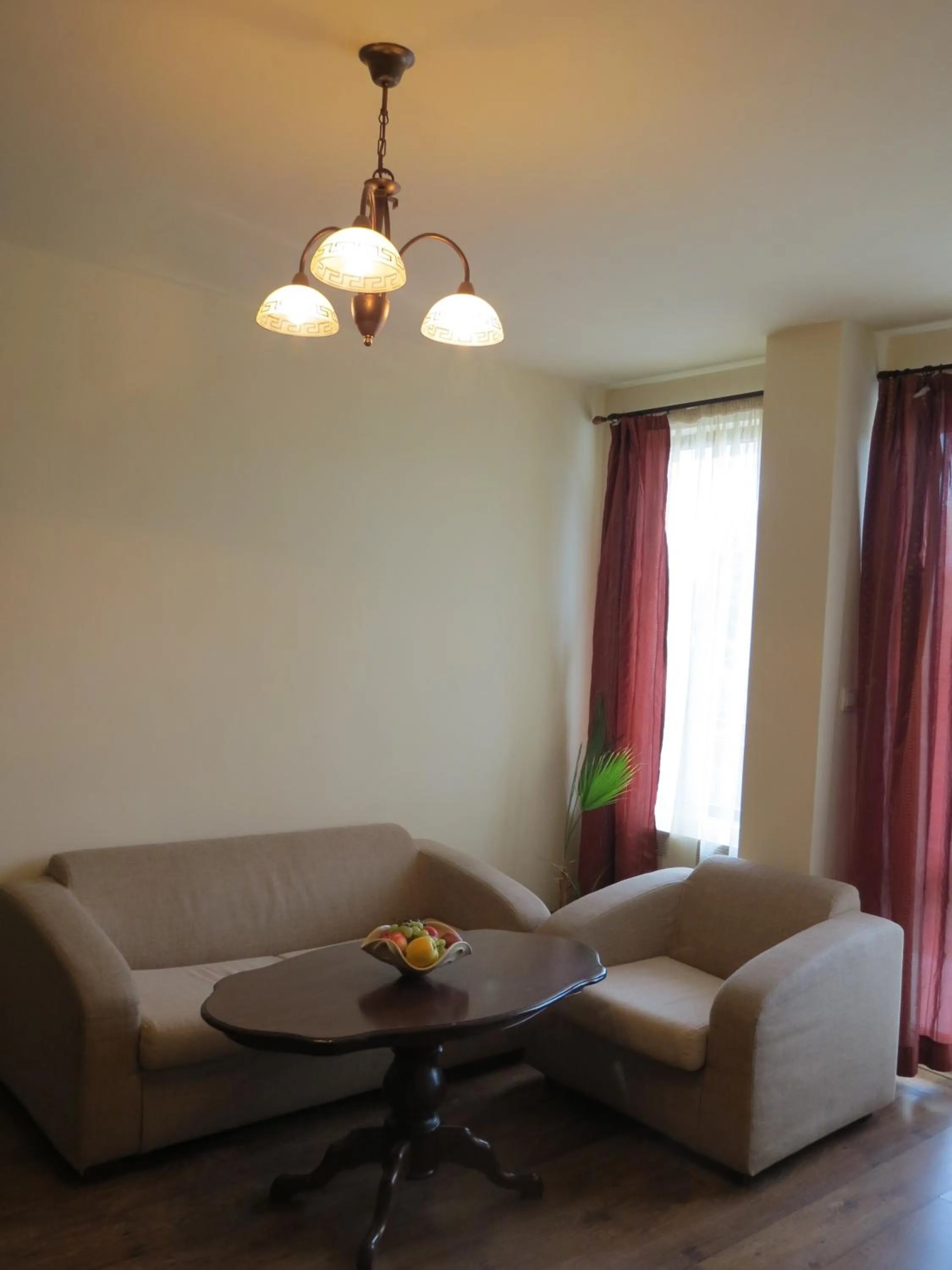 Living room in Family complex Mountain Romance Apartments