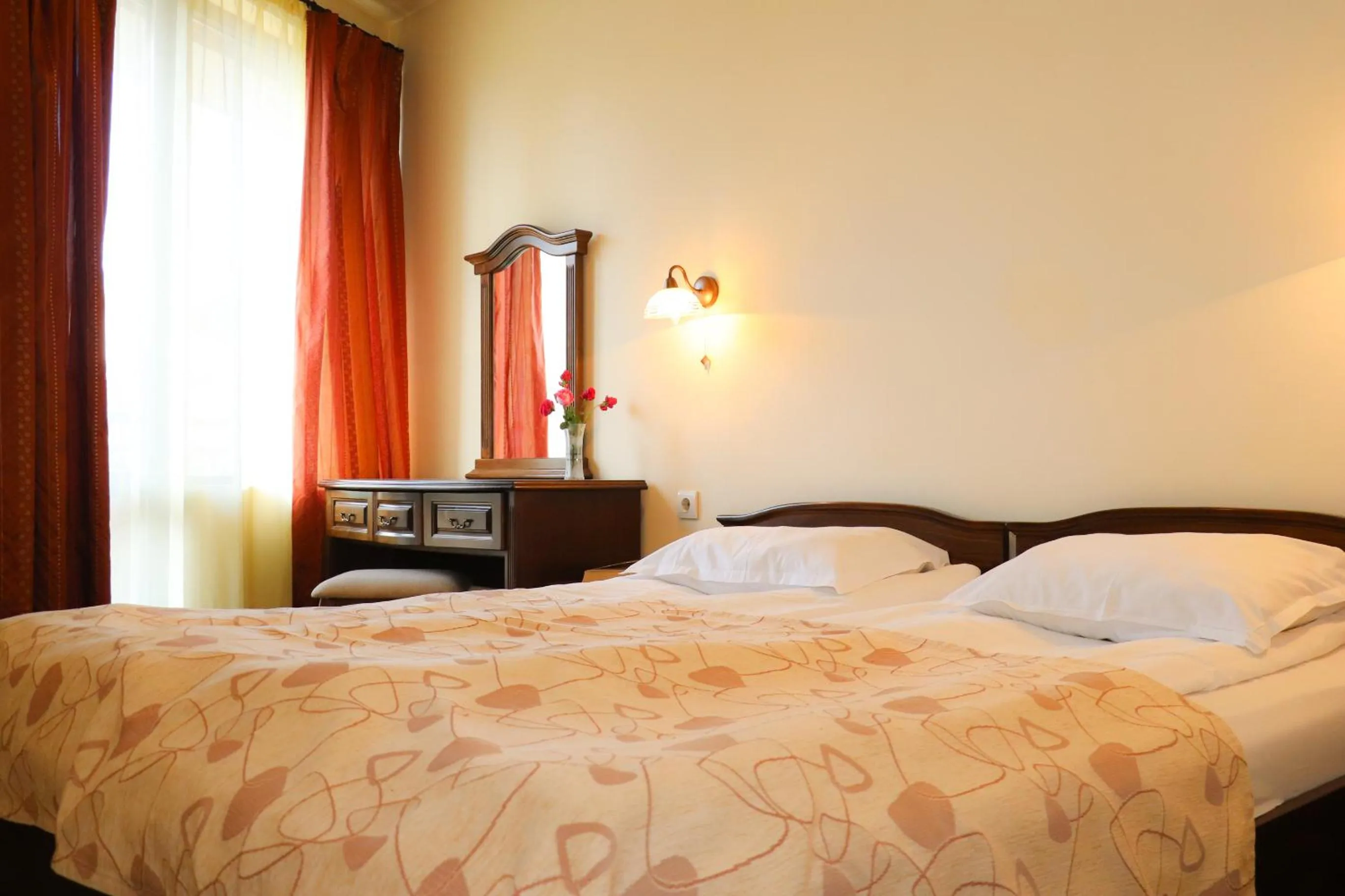 Bed in Family complex Mountain Romance Apartments