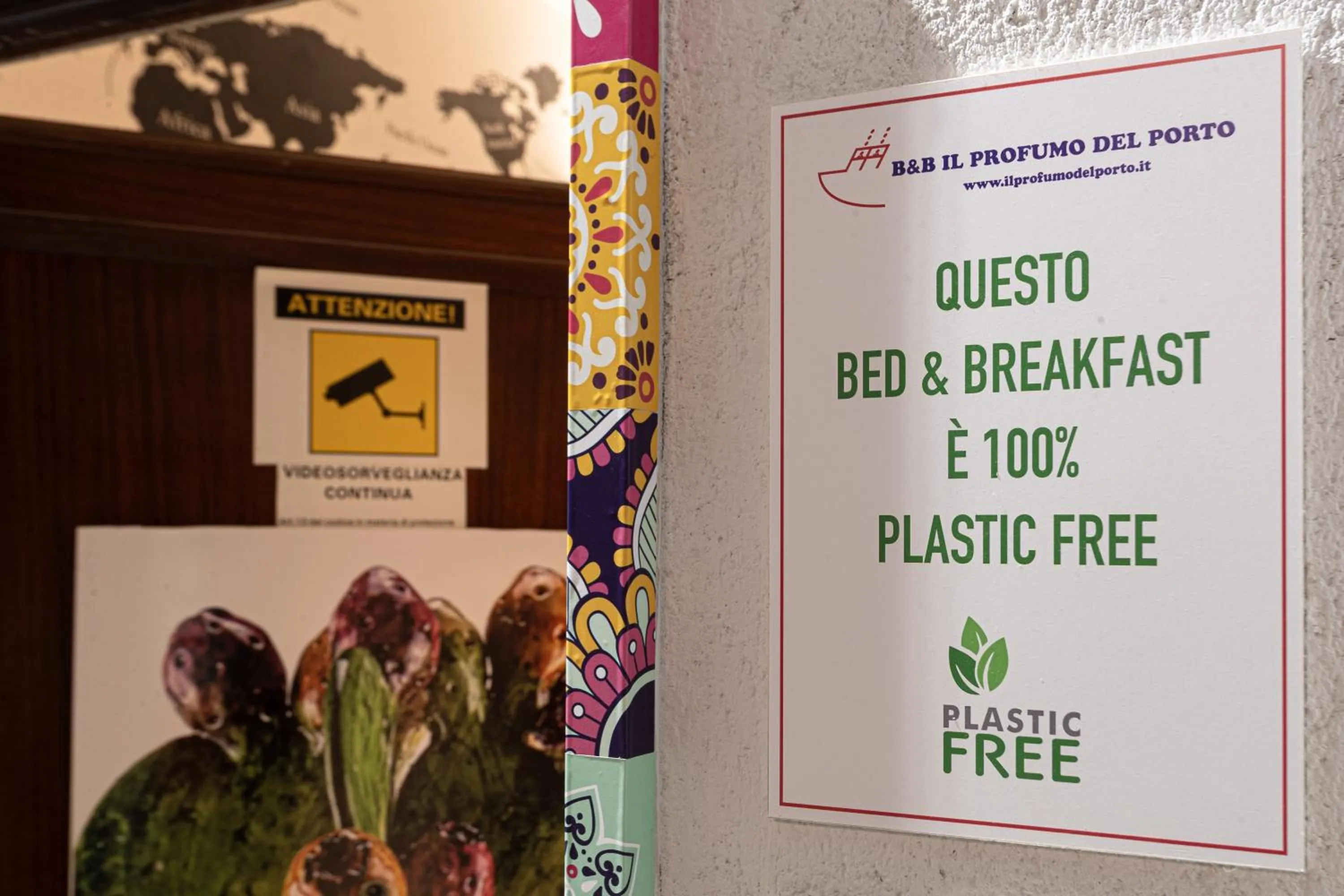 Property building in B&B Il Profumo del Porto