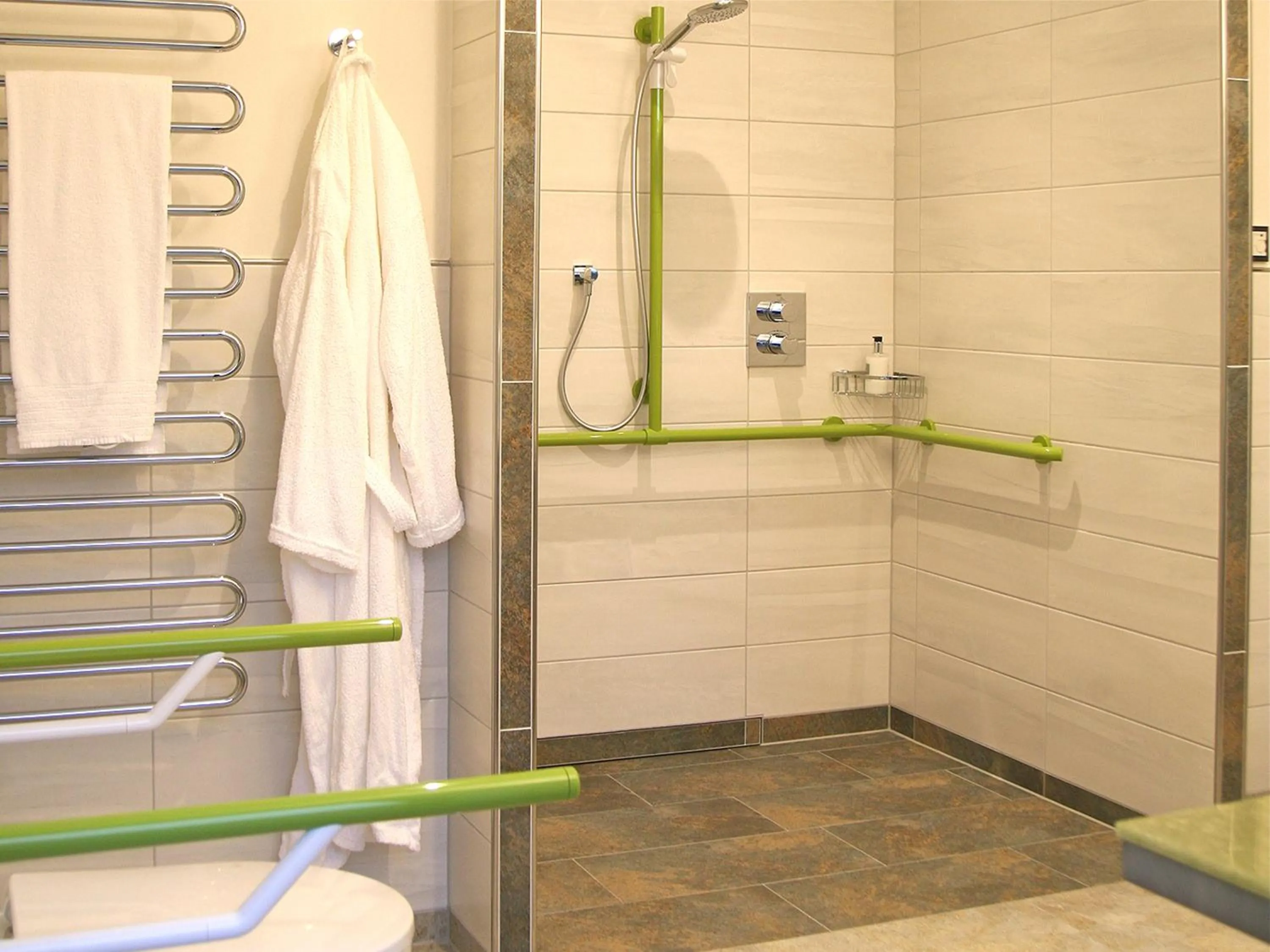 Shower in Hotel Am Steendamm