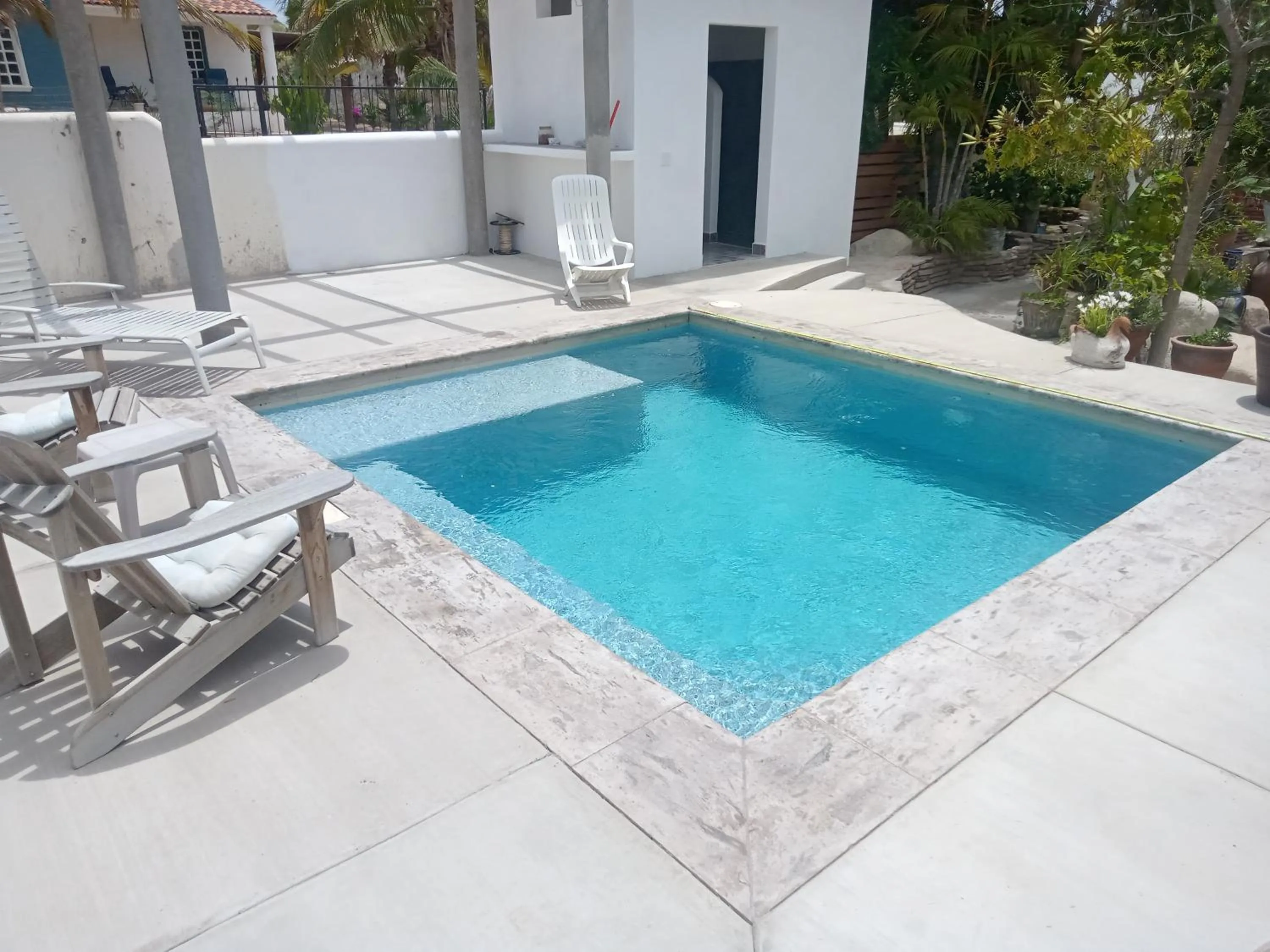 Pool view in Hacienda De Palmas