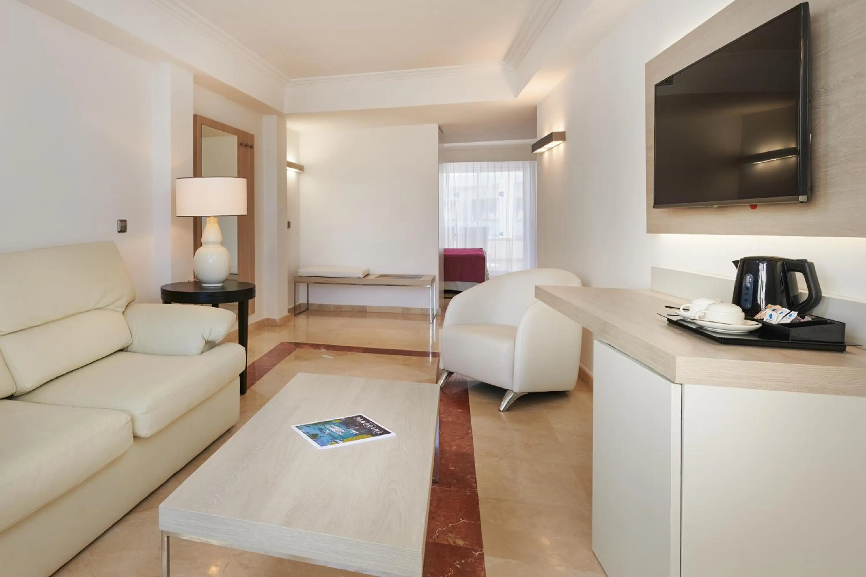 Living room, Bed in Grupotel Acapulco Playa - Adults Only