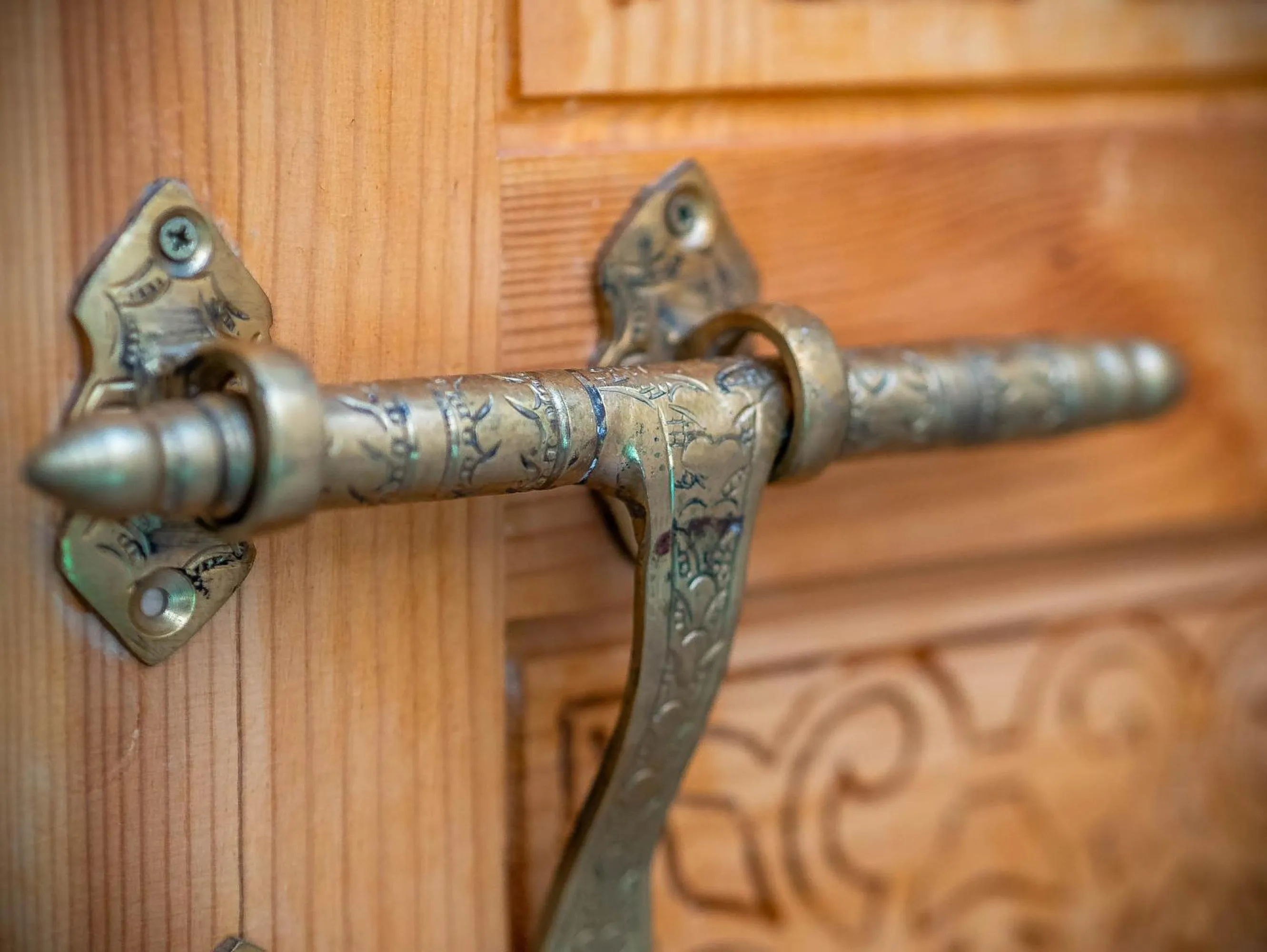 Decorative detail in Riad La Croix Berbere
