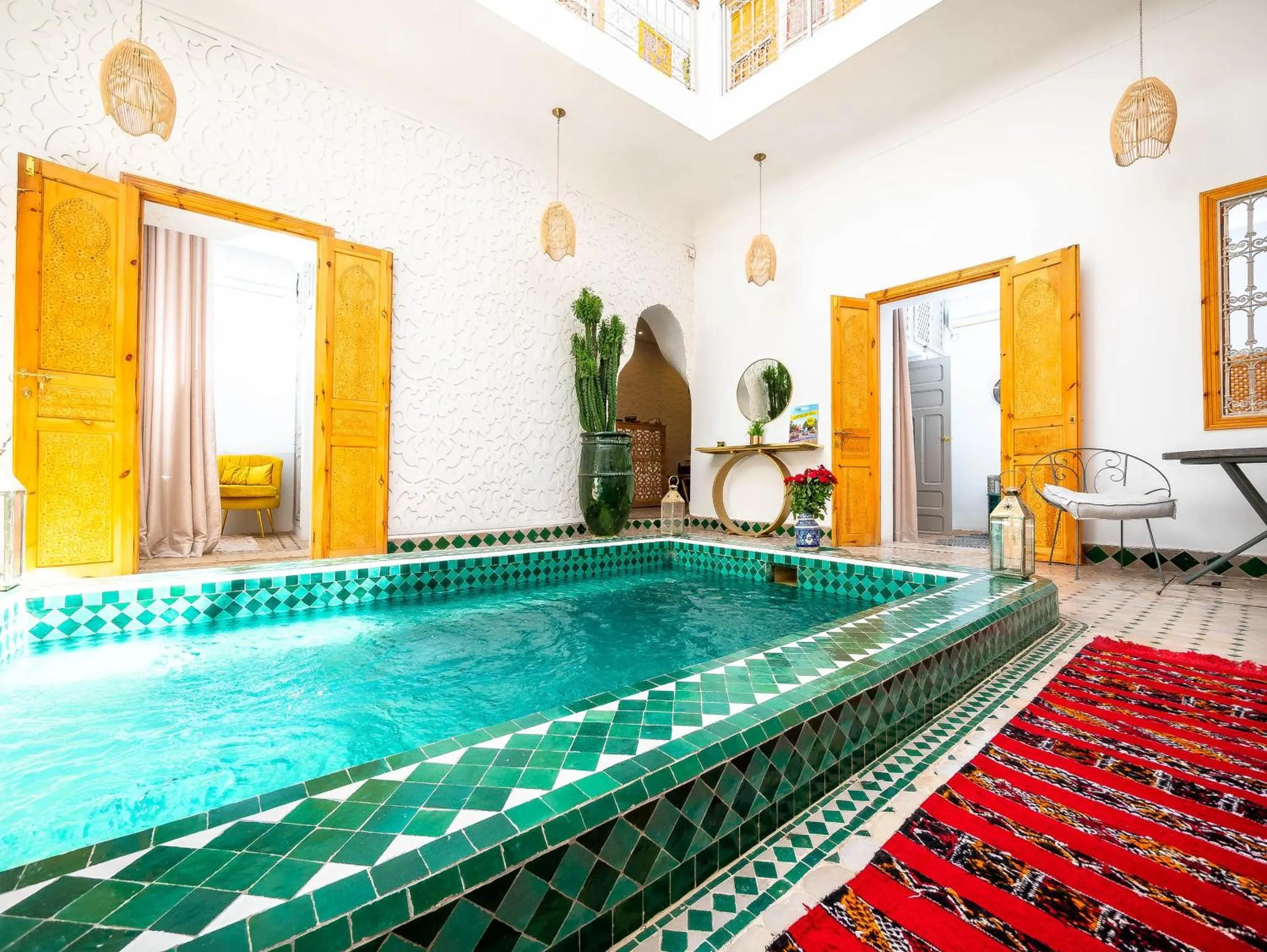 Swimming pool in Riad La Croix Berbere