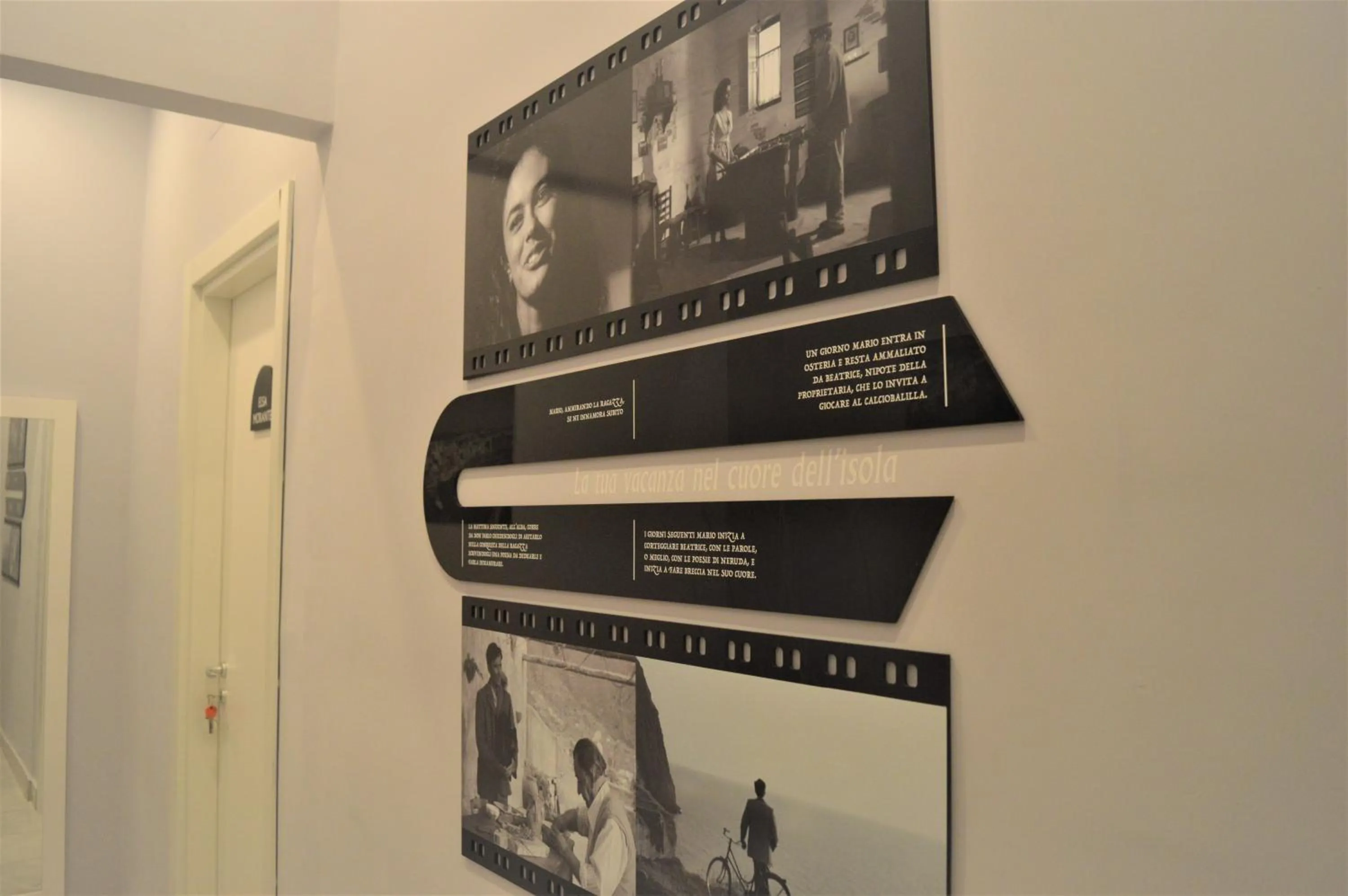 Decorative detail in L'Isola Del Postino Rooms