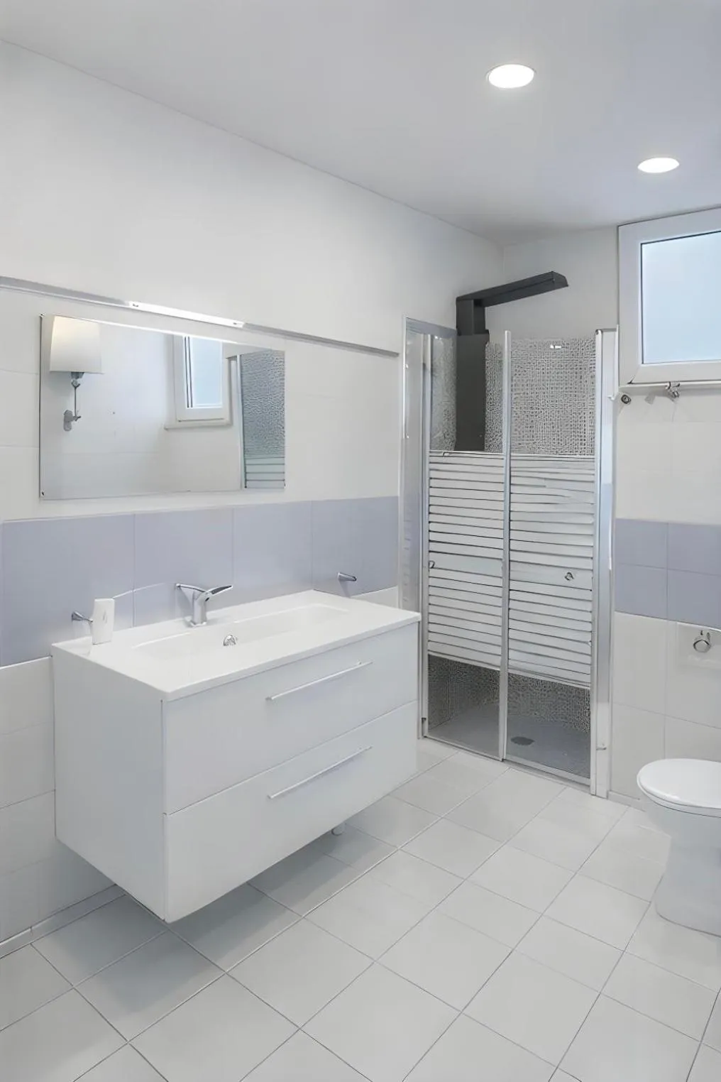 Bathroom in L'Isola Del Postino Rooms