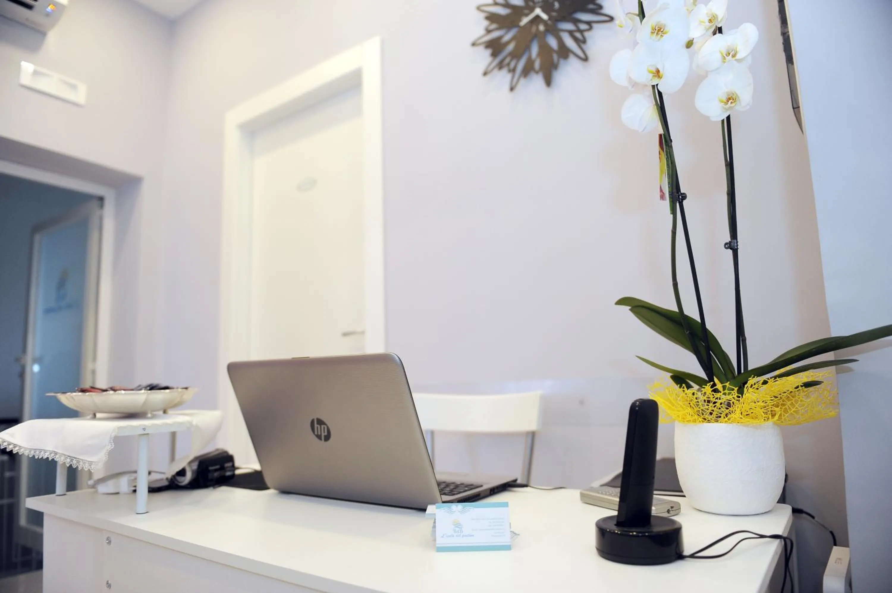 Seating area in L'Isola Del Postino Rooms