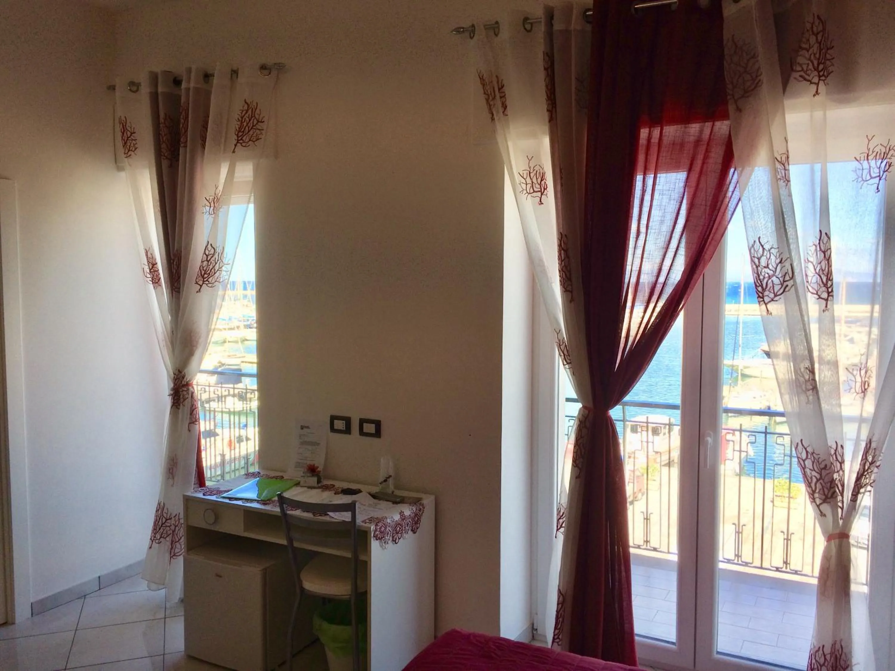 Sea view in L'Isola Del Postino Rooms