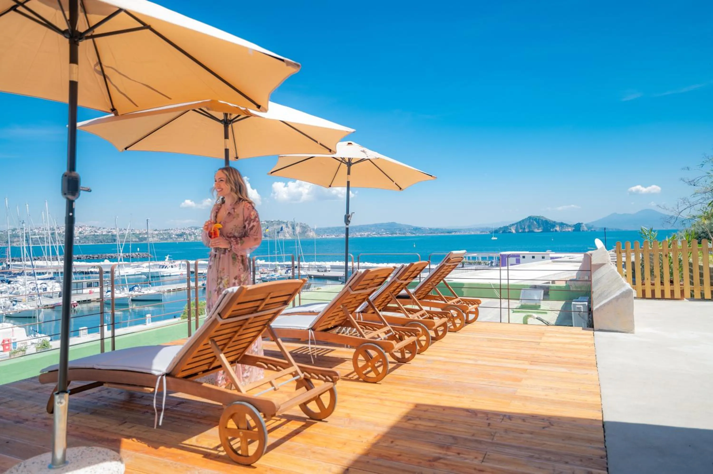 Solarium in L'Isola Del Postino Rooms
