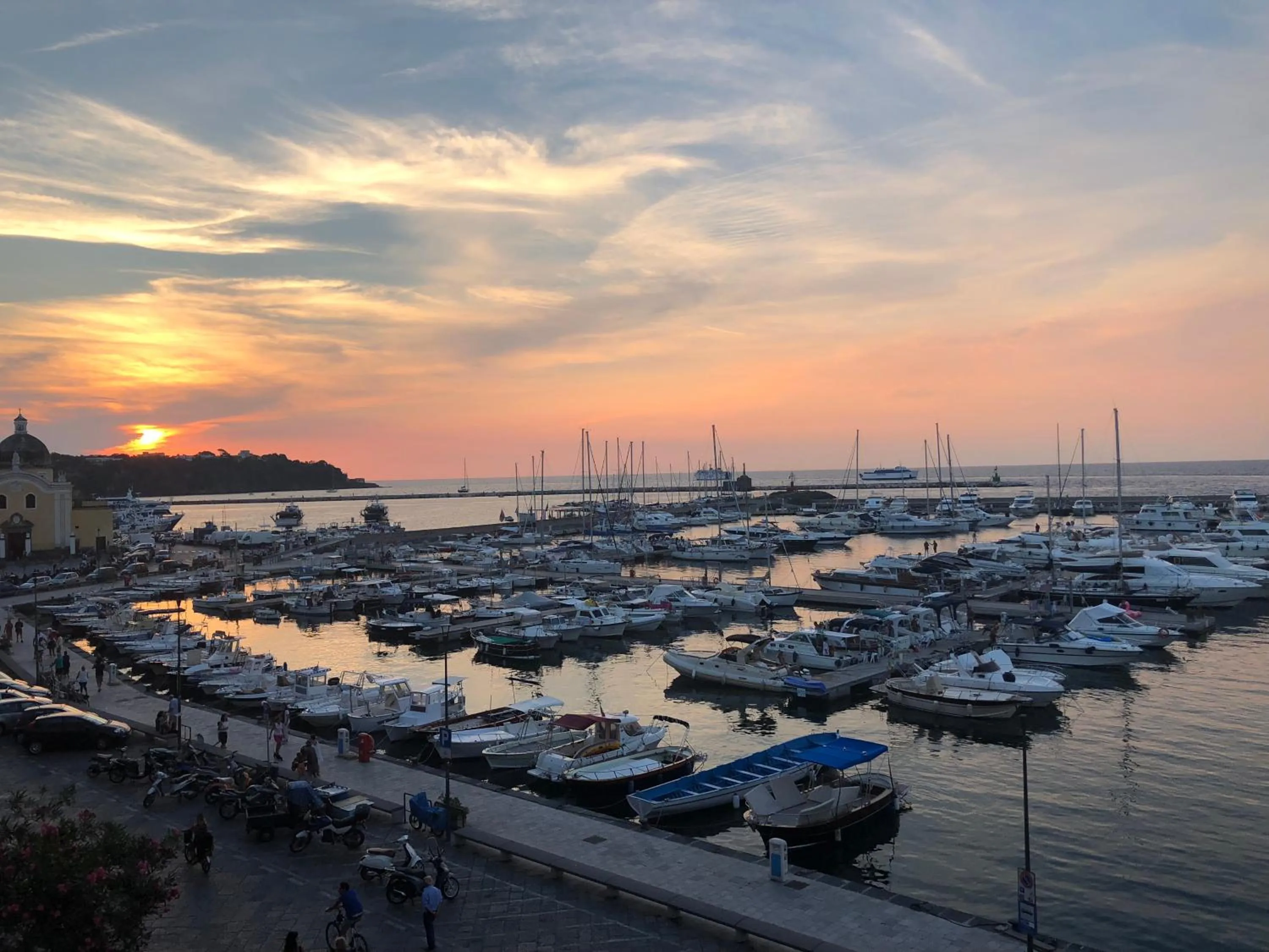 Sea view in L'Isola Del Postino Rooms