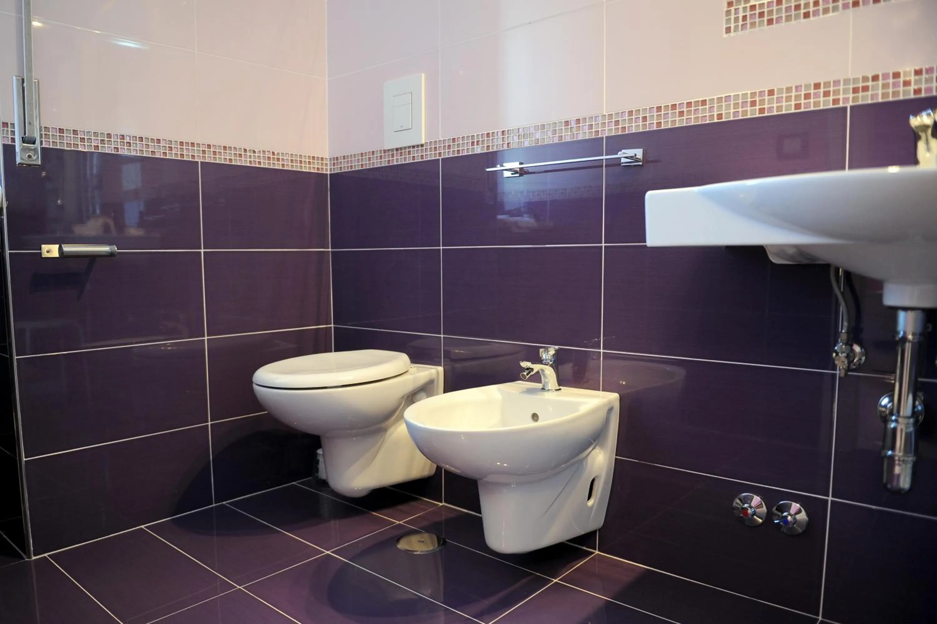 Shower in L'Isola Del Postino Rooms