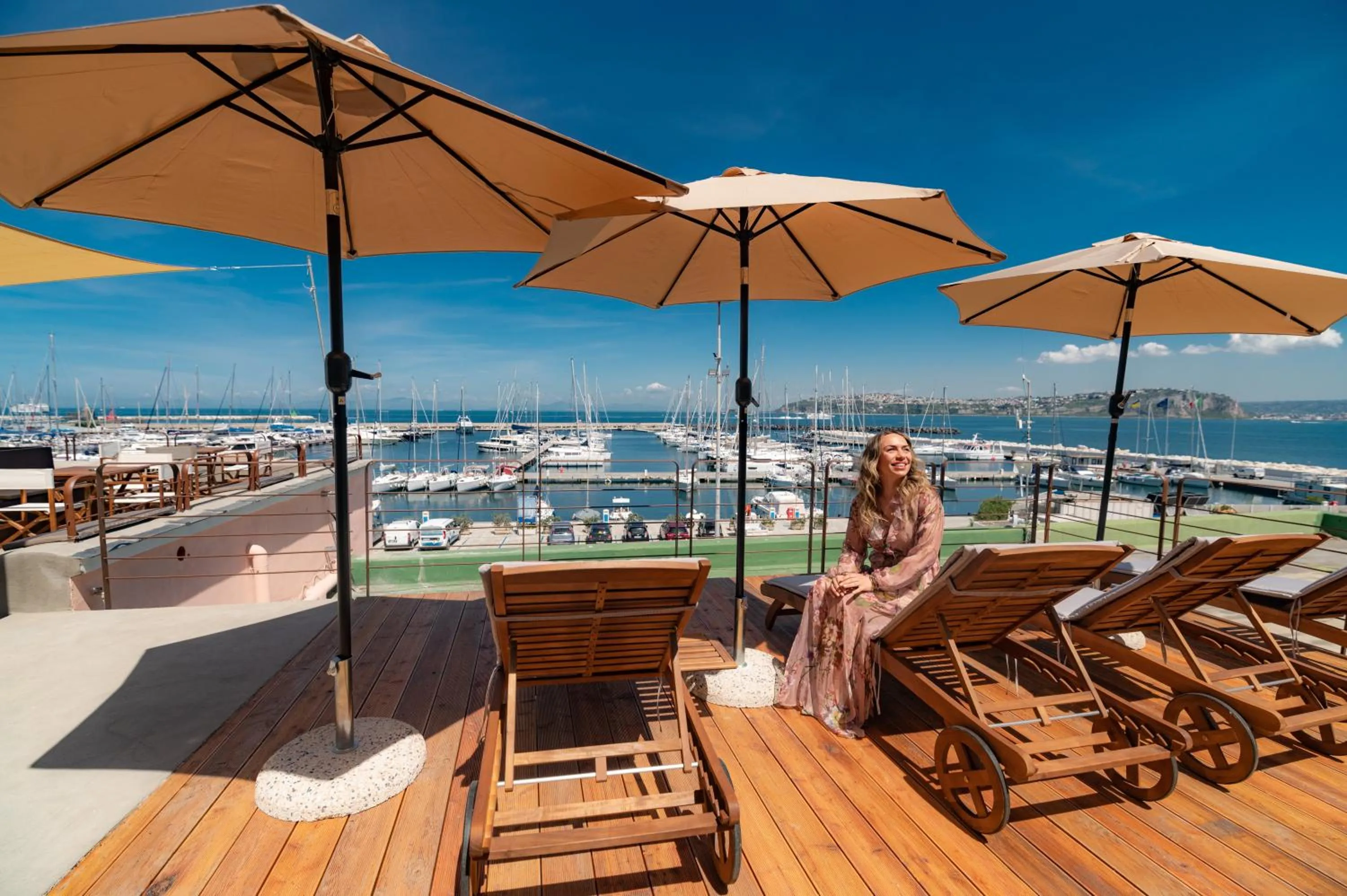 Solarium in L'Isola Del Postino Rooms