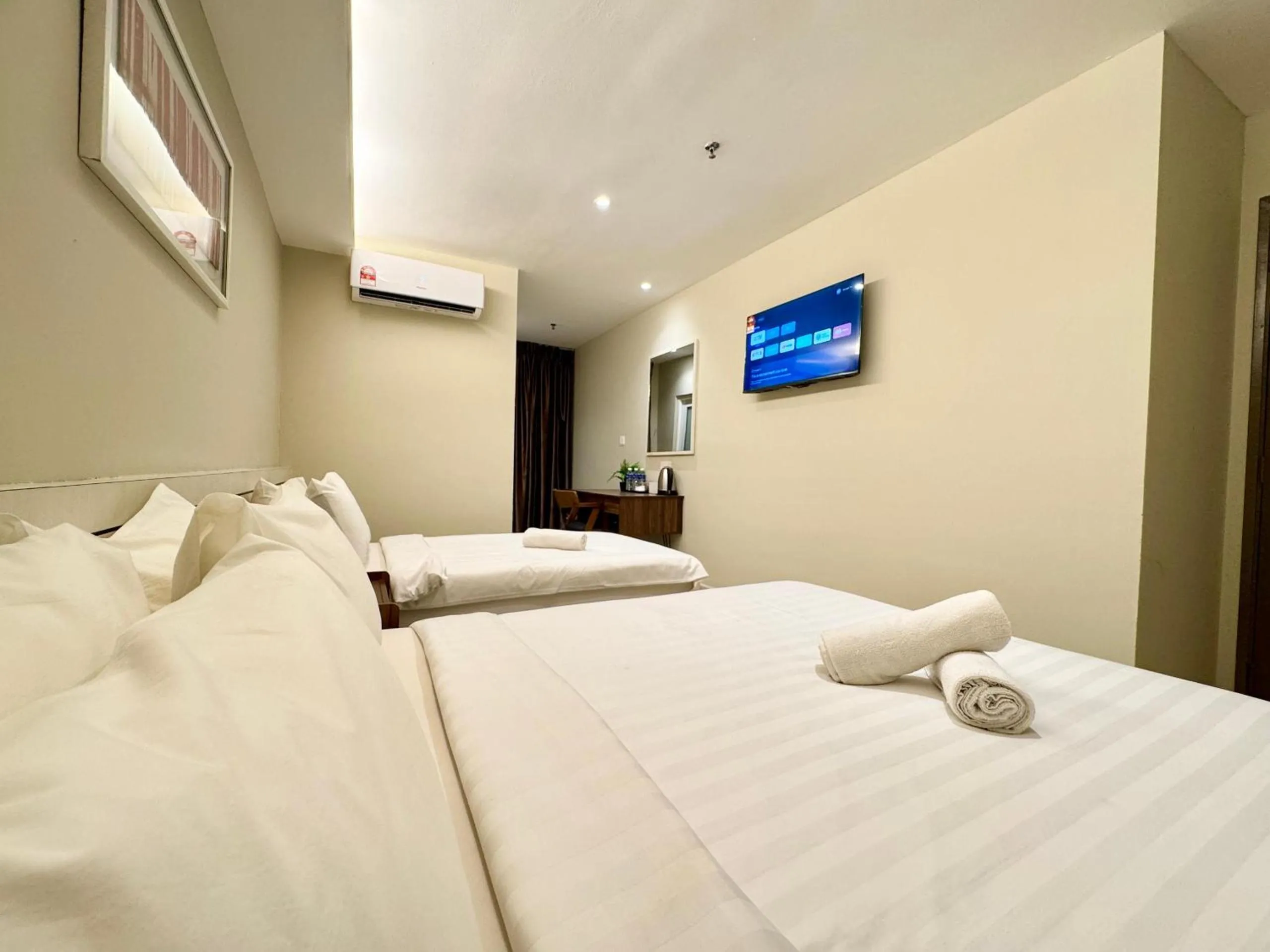 Bed in Kingston Hotel 1 - Bukit Bintang