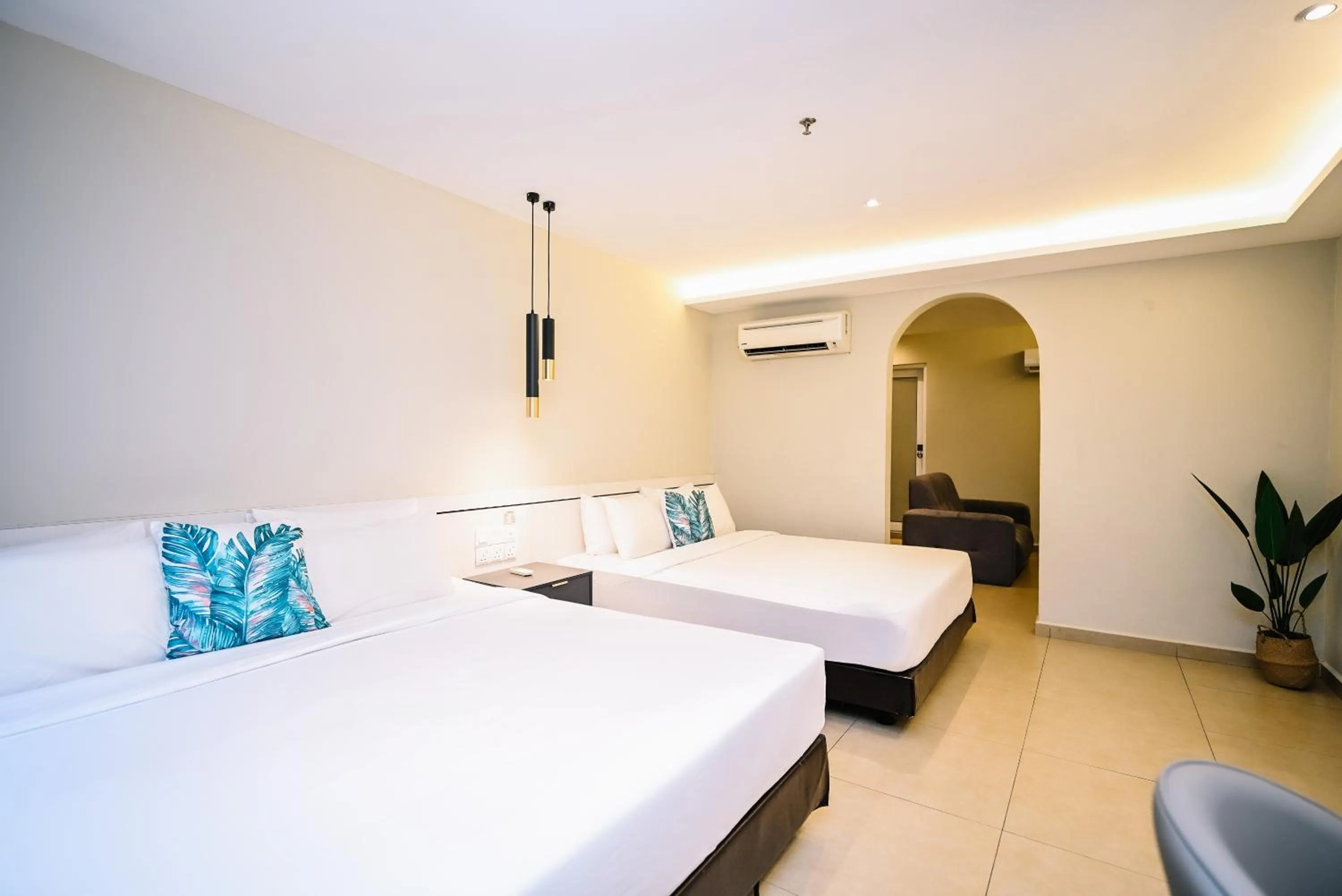 Bed in Kingston Hotel 1 - Bukit Bintang