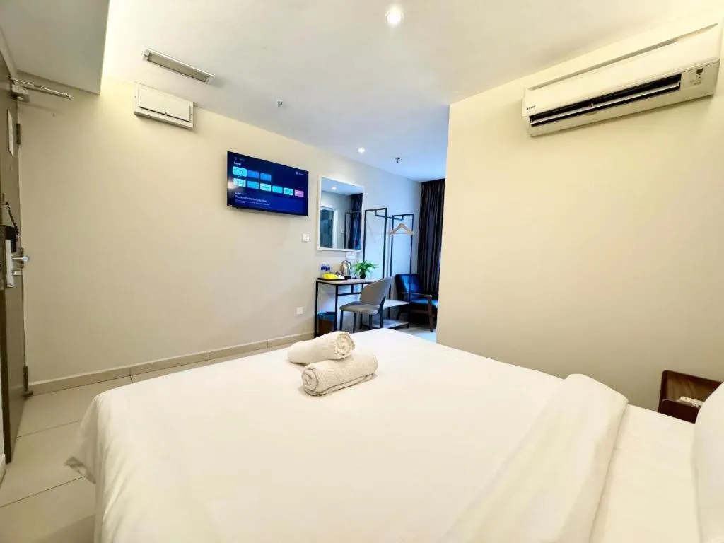 Bed in Kingston Hotel 1 - Bukit Bintang