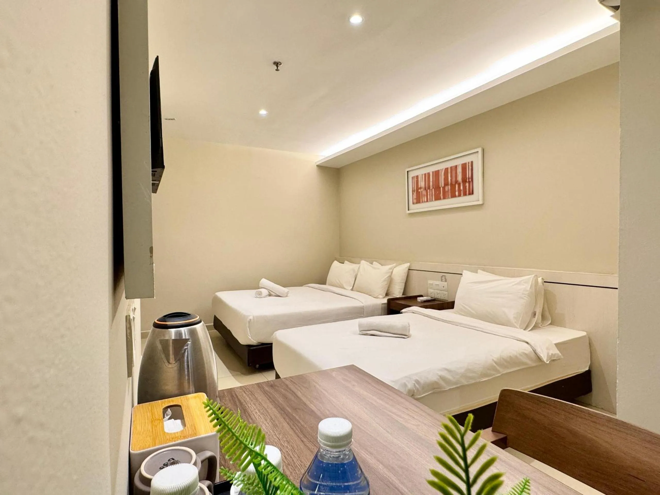 Bed in Kingston Hotel 1 - Bukit Bintang