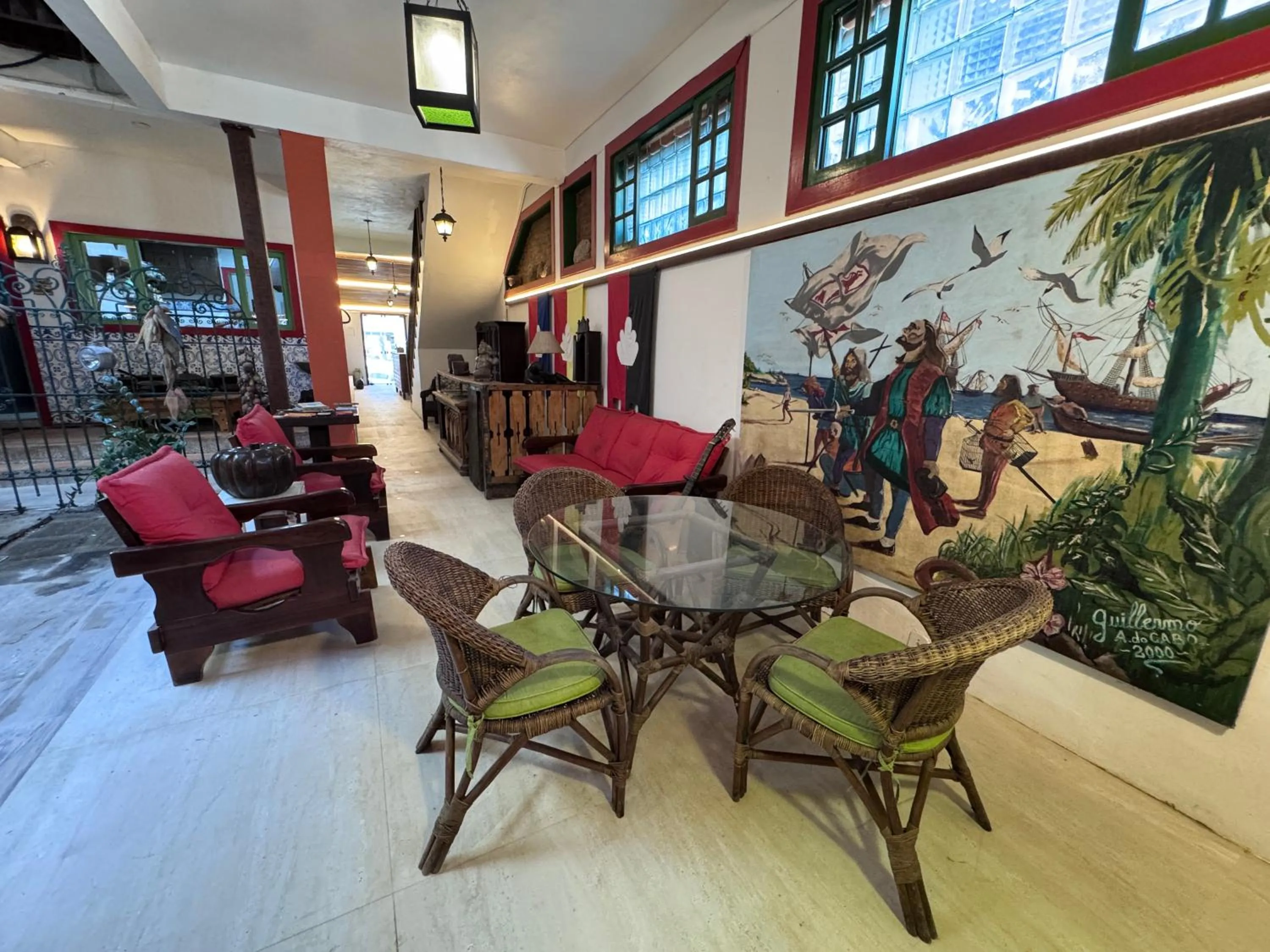 Garden in Pousada Estalagem do Porto