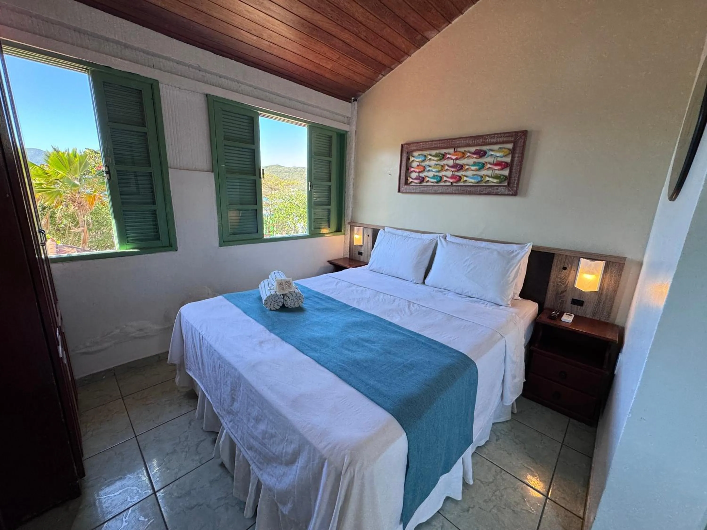 Bed in Pousada Estalagem do Porto