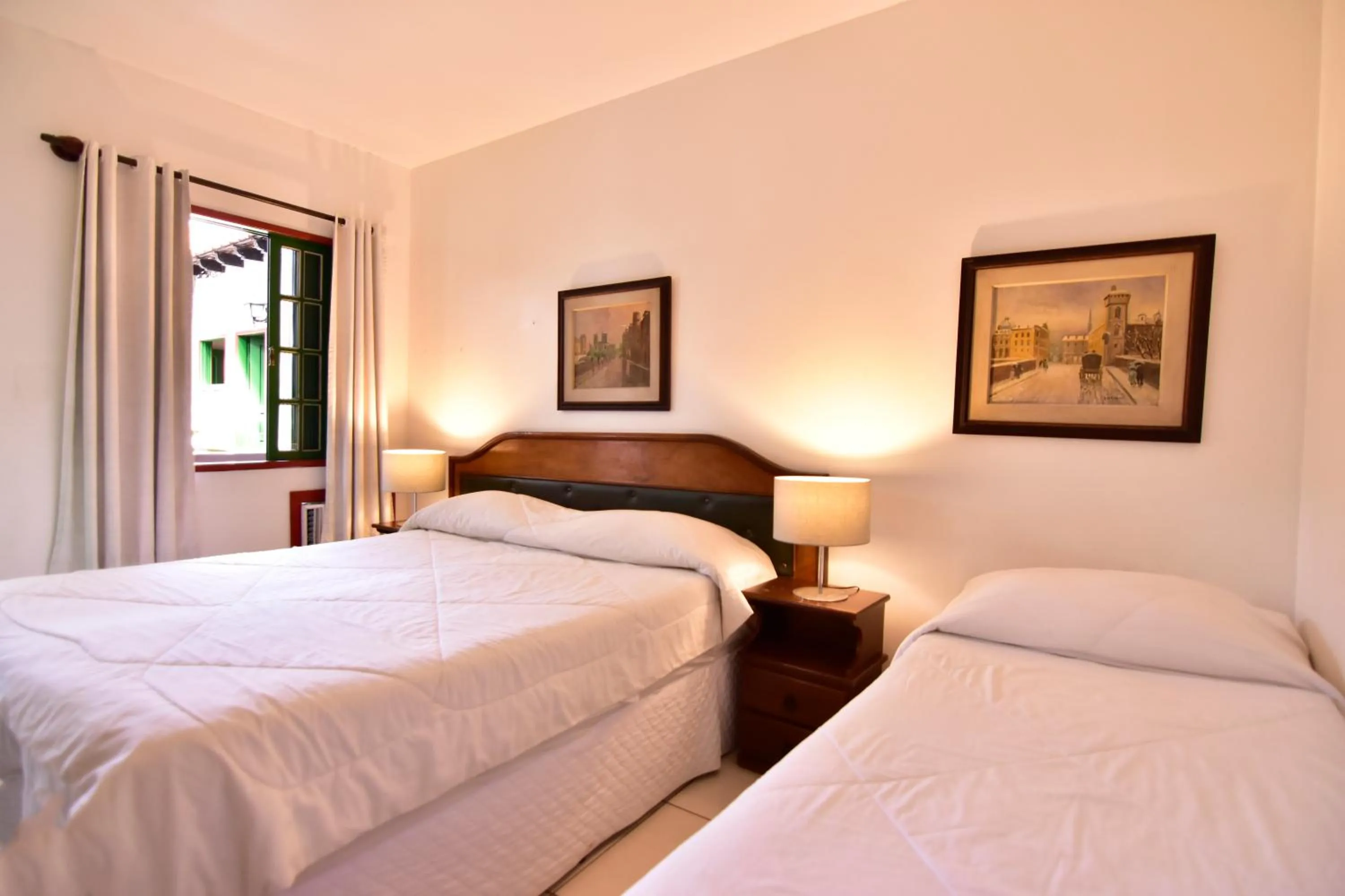 Bed in Pousada Estalagem do Porto