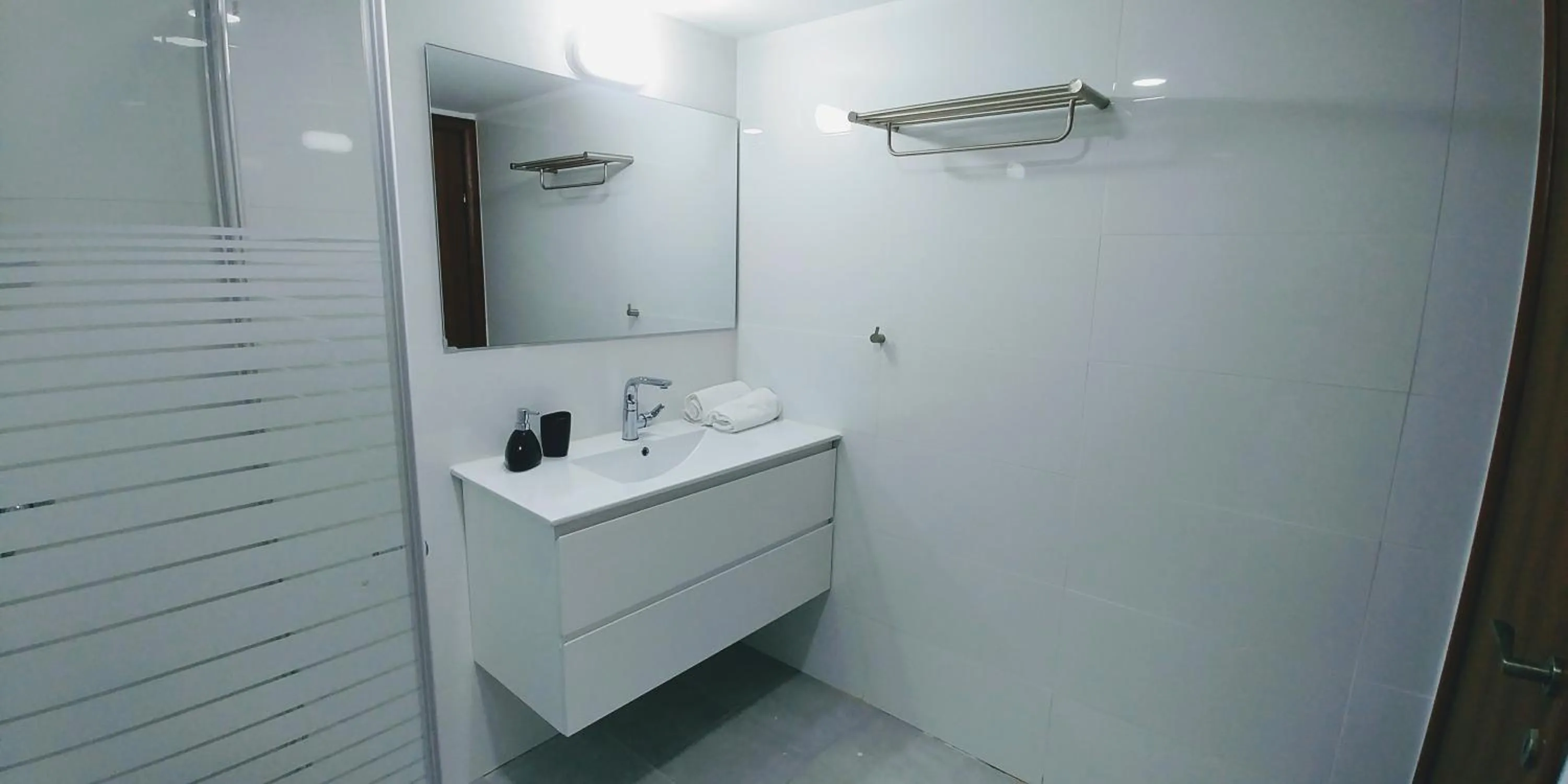 Bathroom in Old Jaffa's Penthouse Boutique Hostel