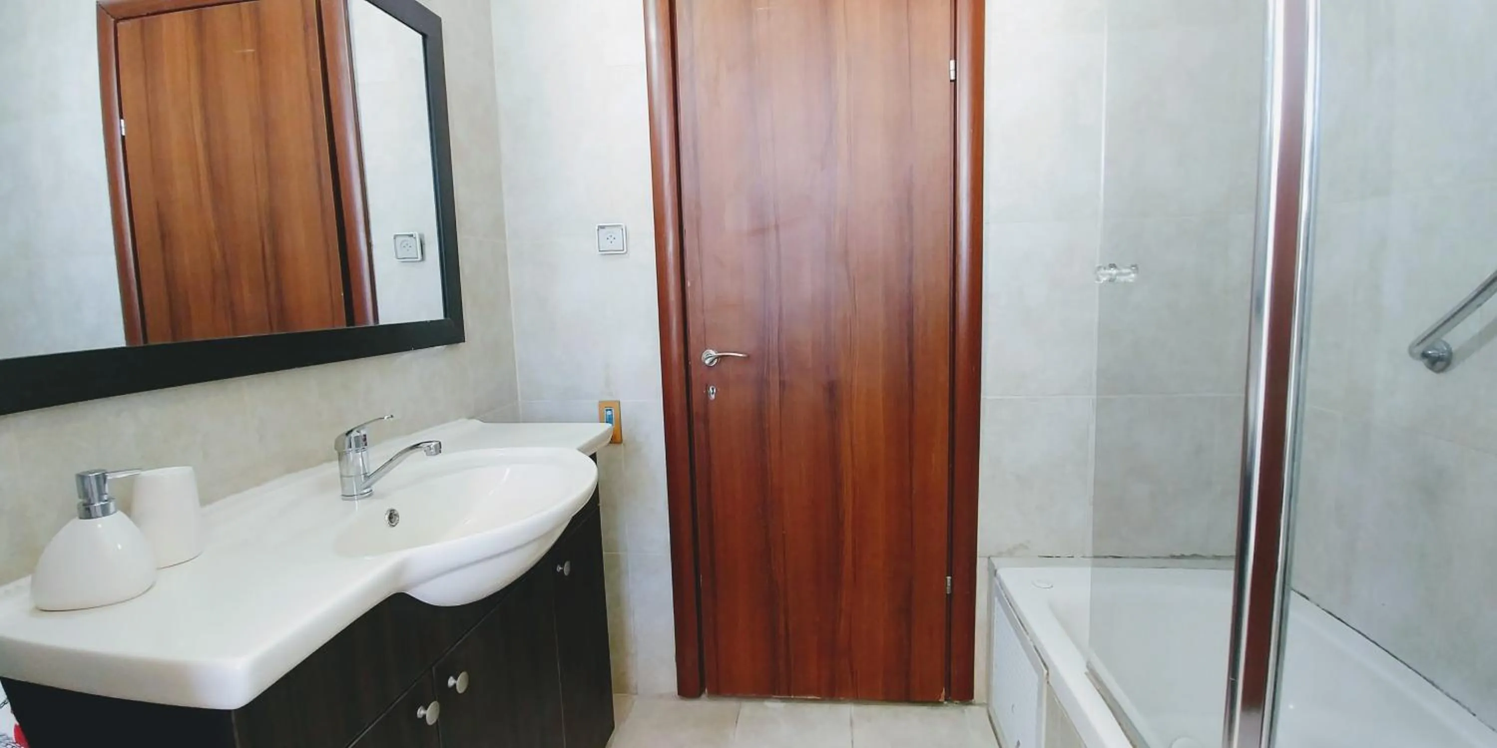 Bathroom in Old Jaffa's Penthouse Boutique Hostel