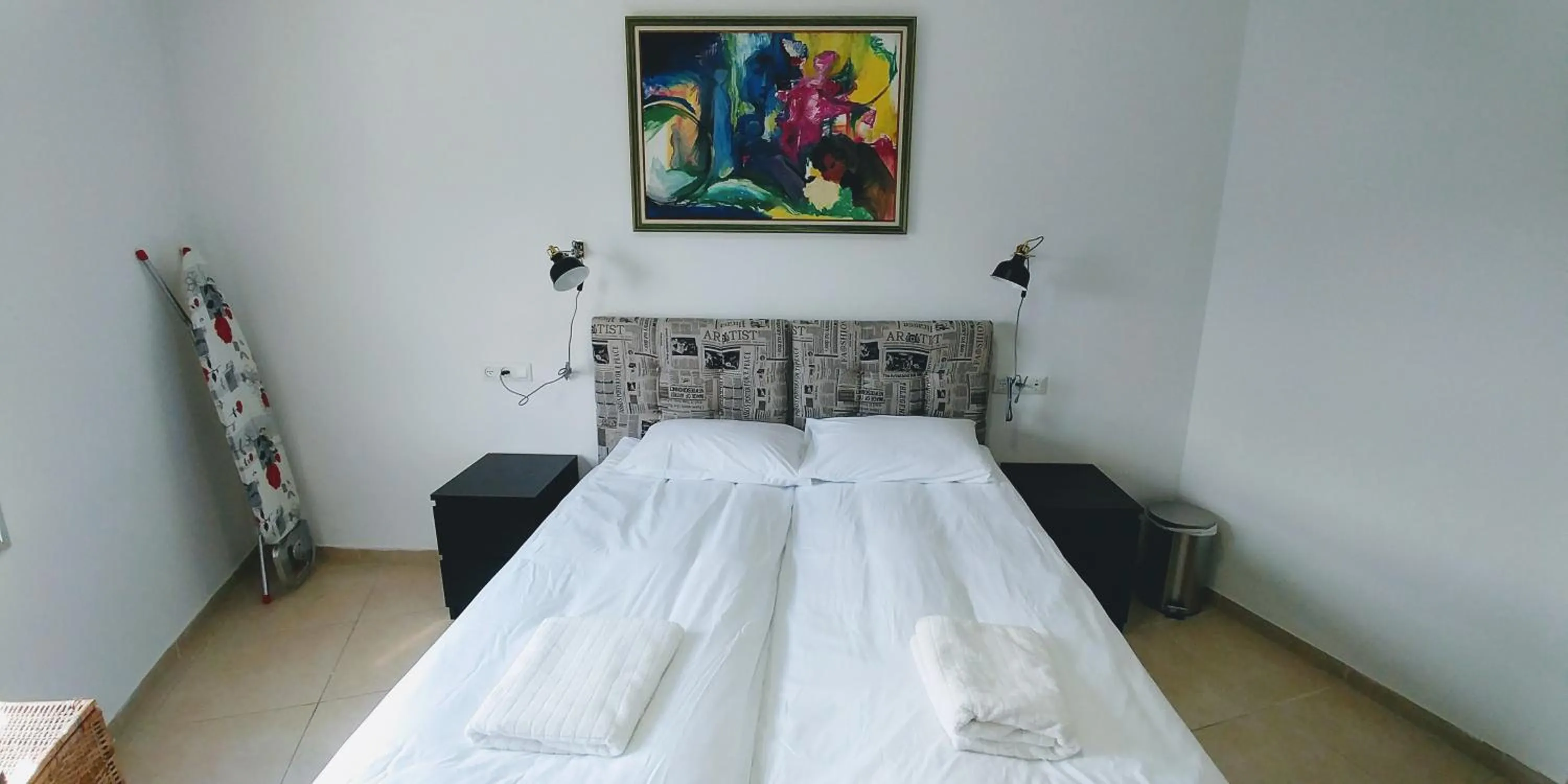 Photo of the whole room, Bed in Old Jaffa's Penthouse Boutique Hostel