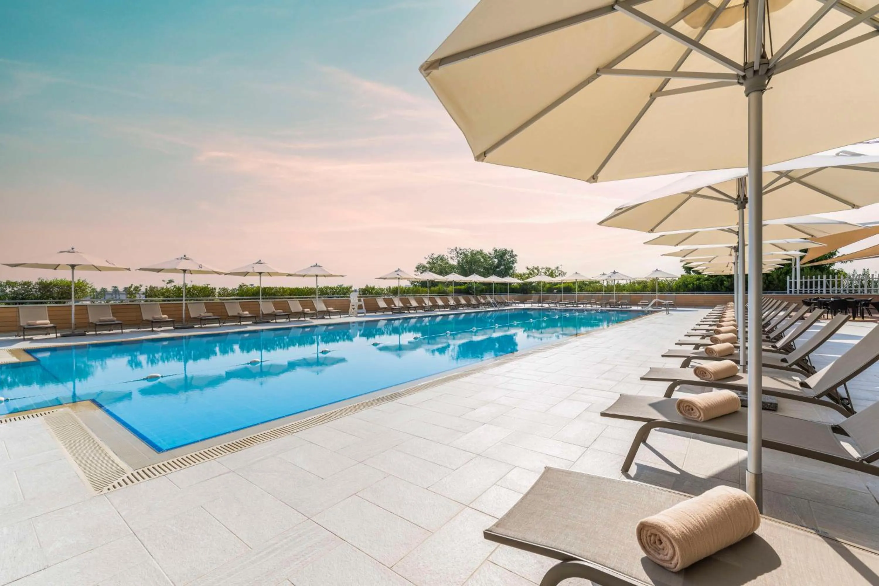 Swimming pool in Hyatt Regency Oryx Doha