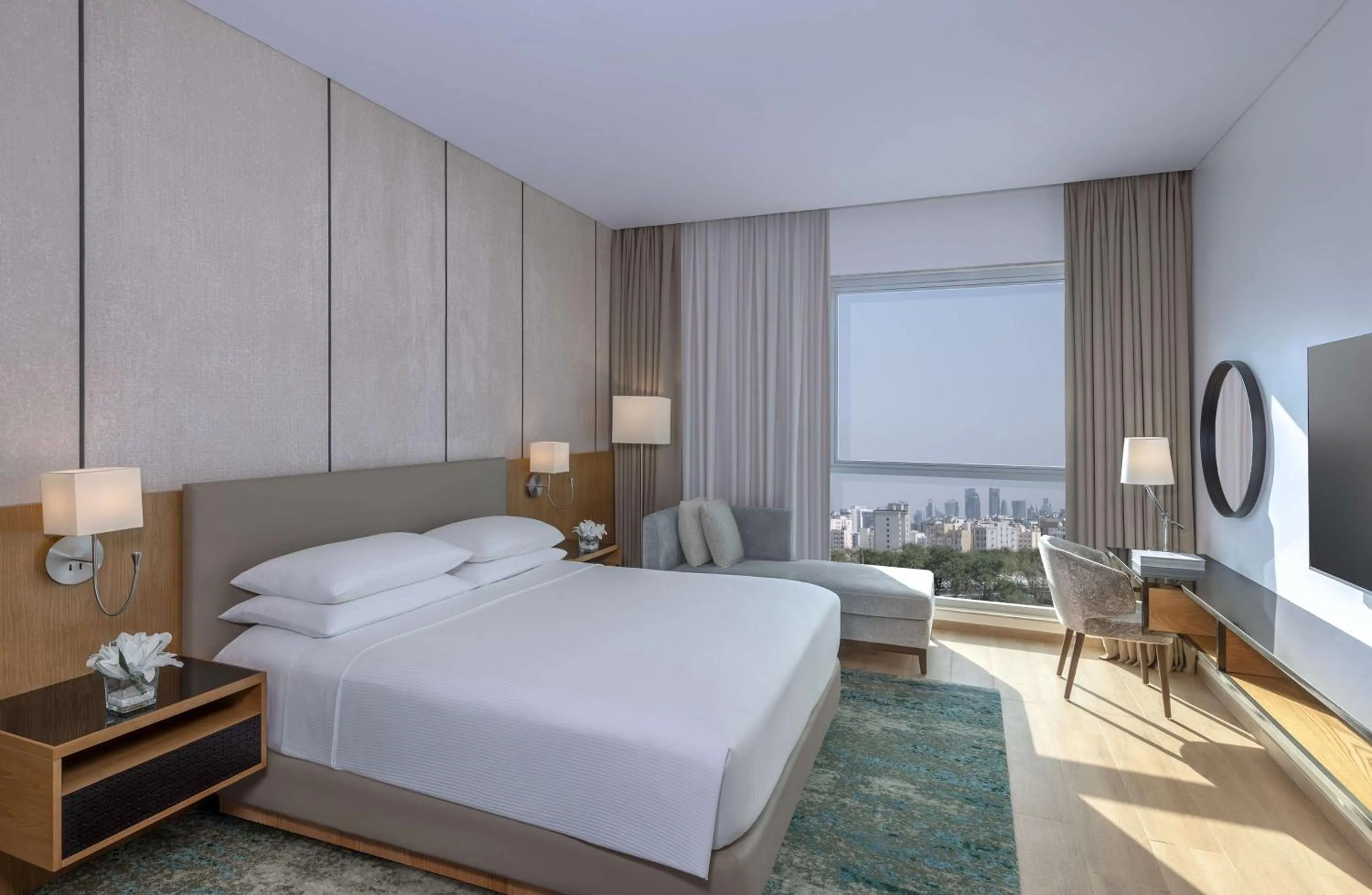 Photo of the whole room, Bed in Hyatt Regency Oryx Doha