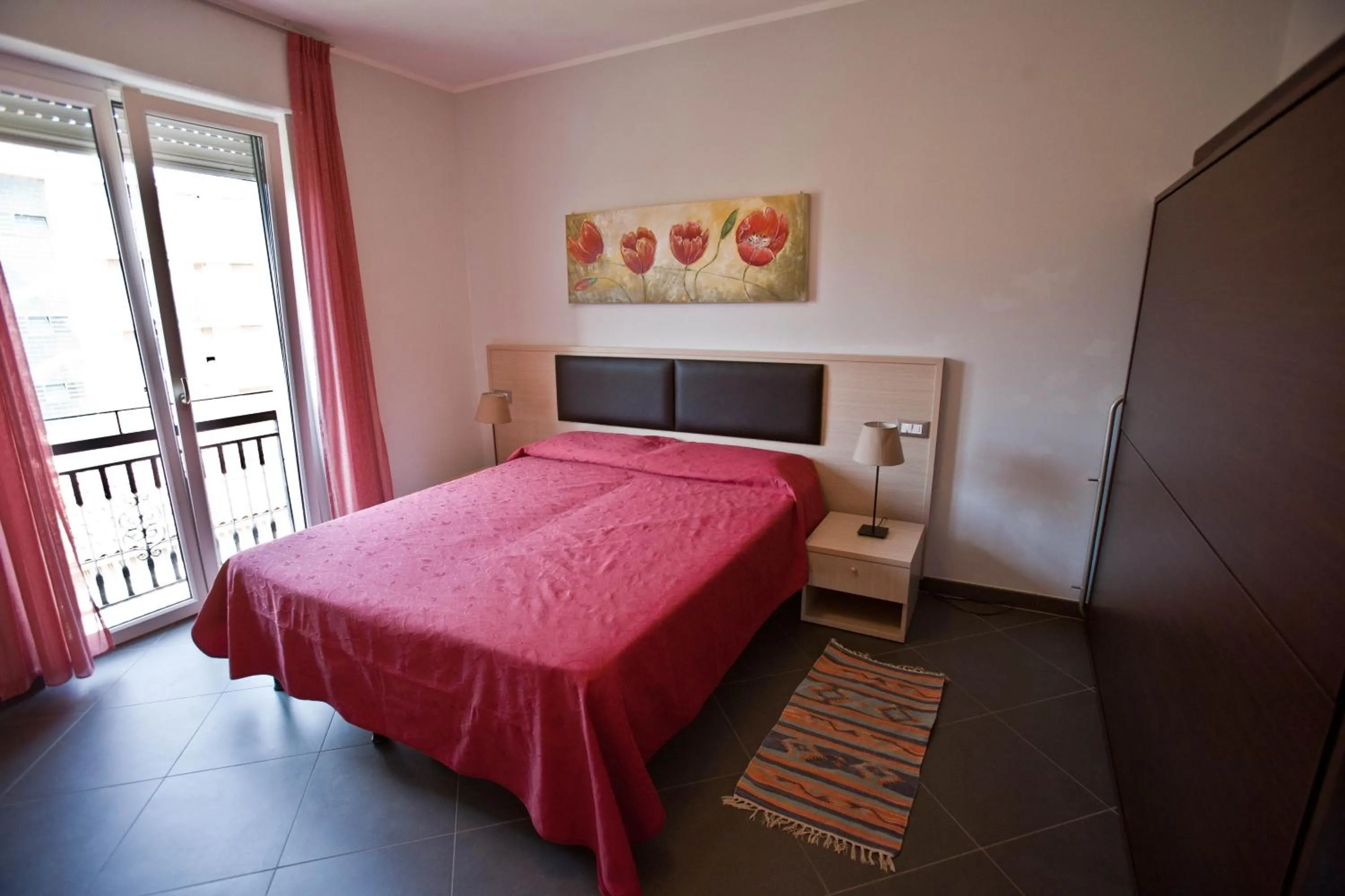 Bedroom, Bed in Residence Greco