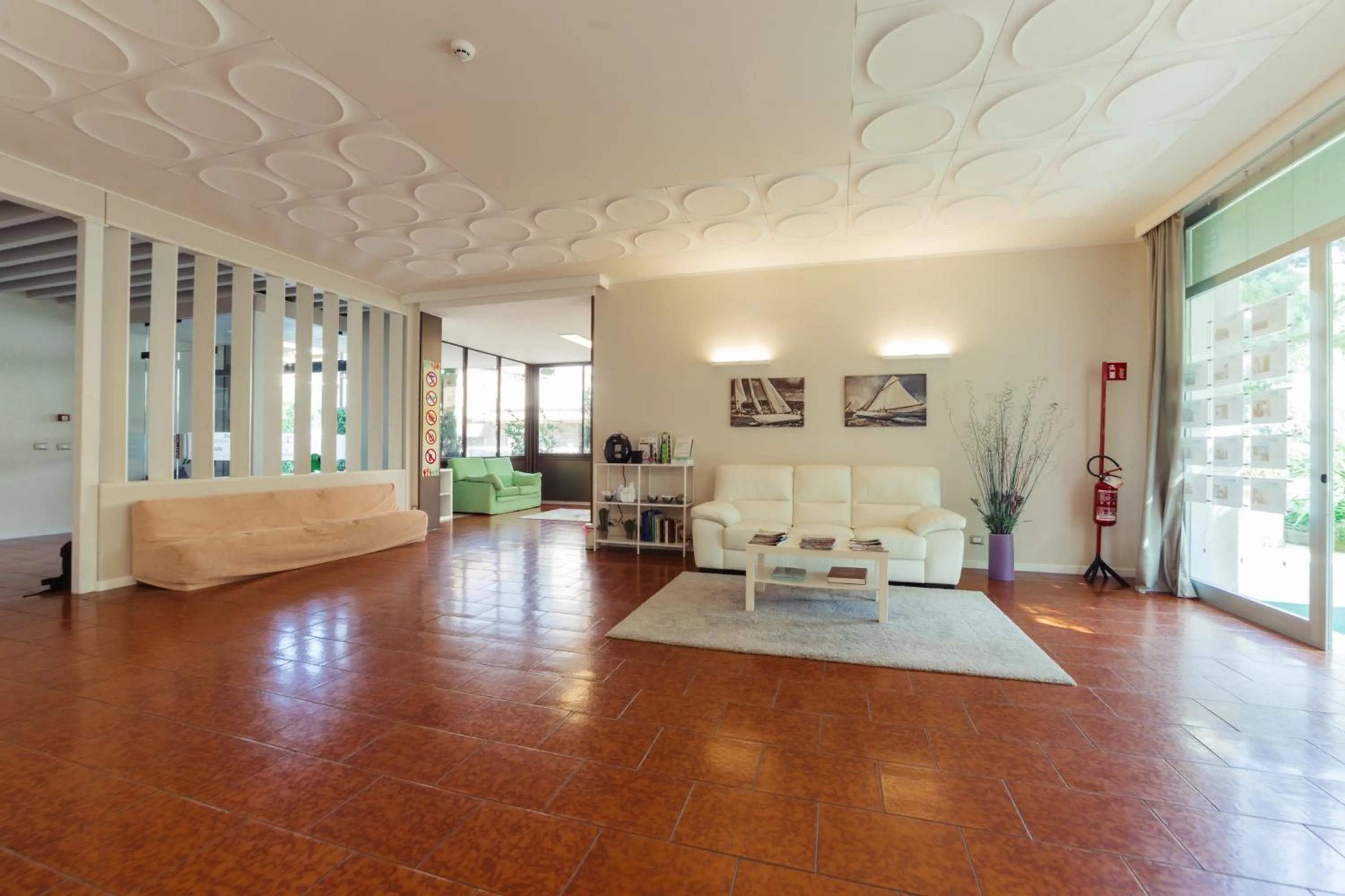 Lobby or reception, Bed in Residence Greco