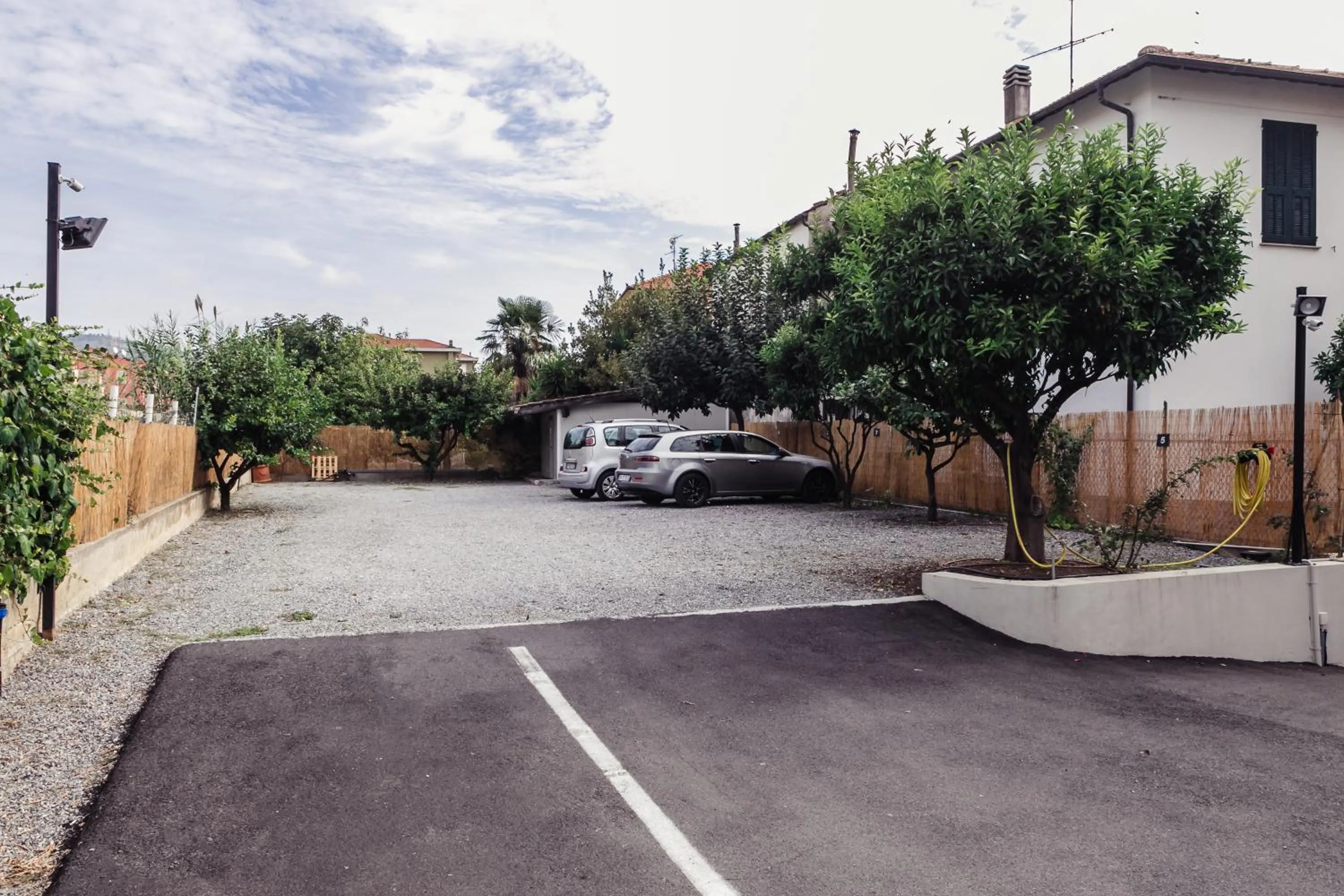 Inner courtyard view in Residence Greco