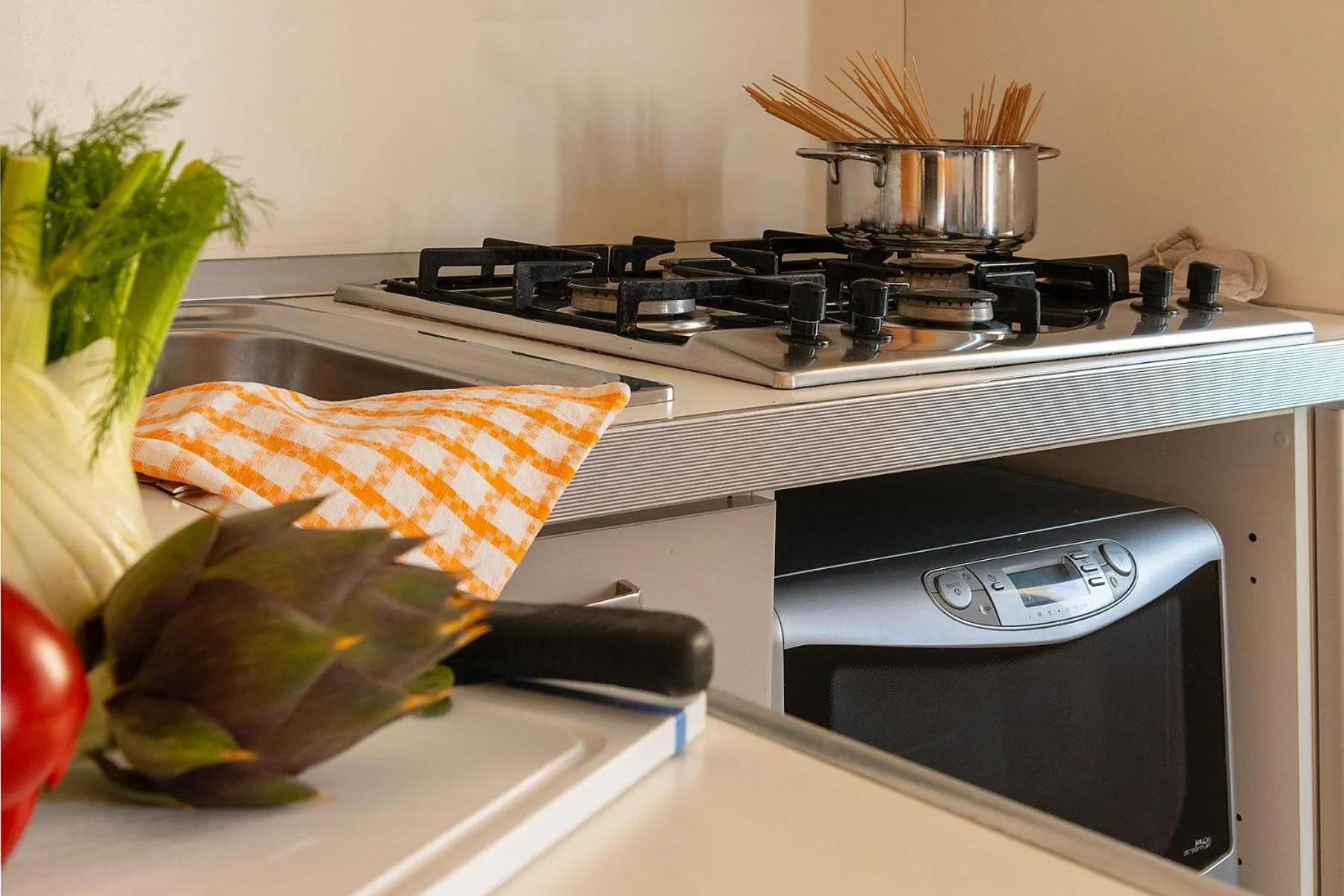 Kitchen or kitchenette in Residence Greco