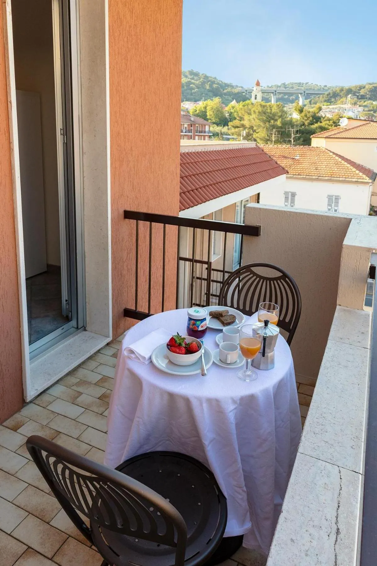 Balcony/Terrace in Residence Greco