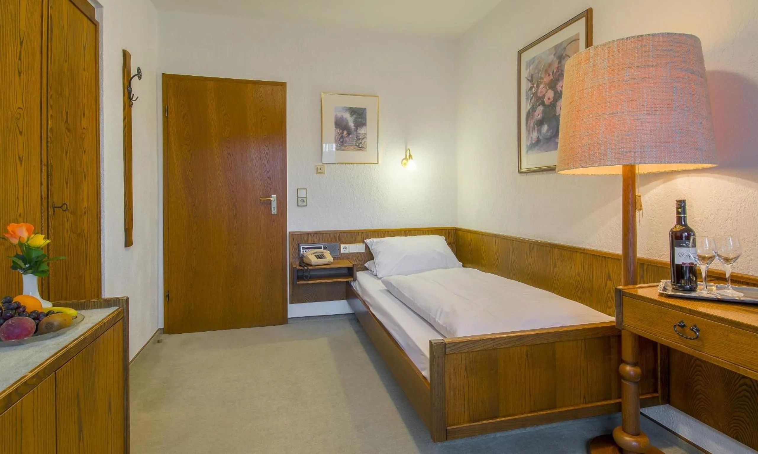Photo of the whole room, Bed in Hotel Schloessmann Garni