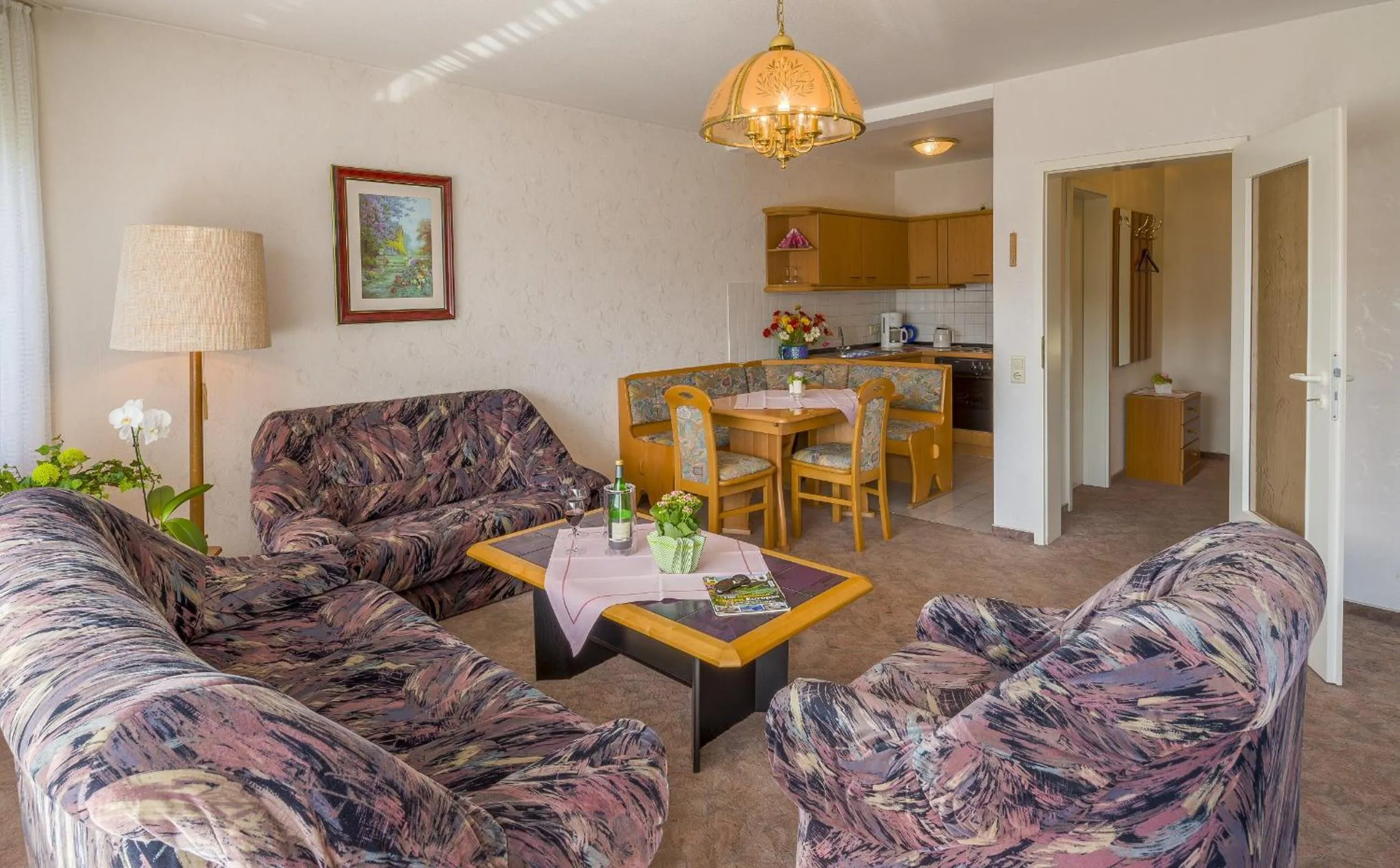 Living room in Hotel Schloessmann Garni